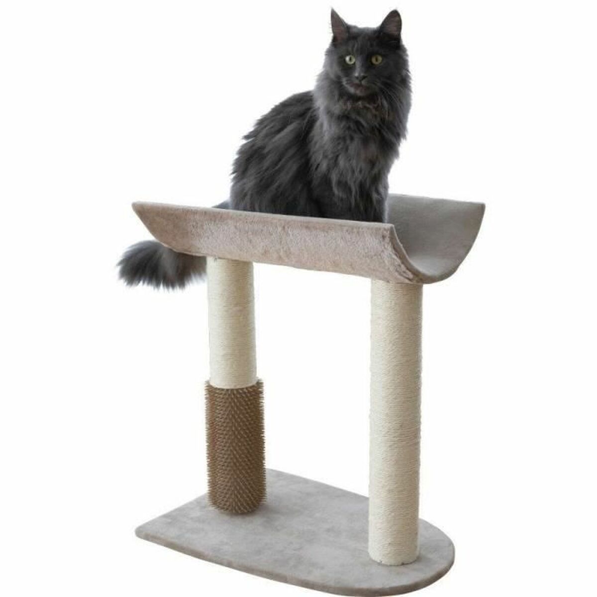 Árbol rascador para gatos Kerbl Taupé Sisal