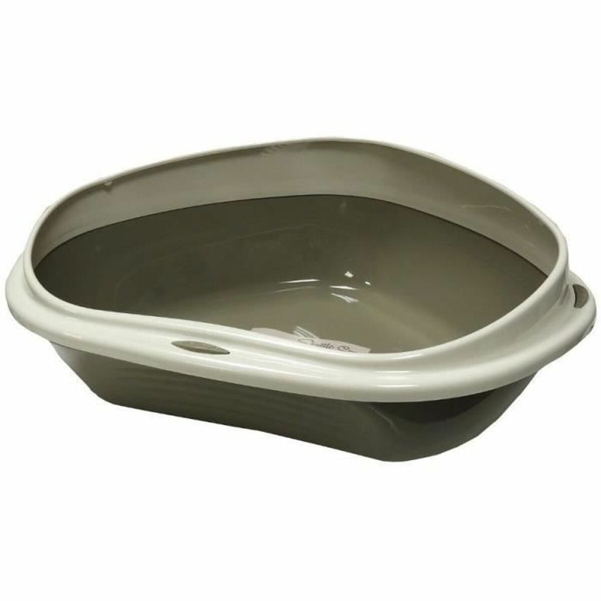 Arenero para Gatos Aimé Beige Taupé Plástico