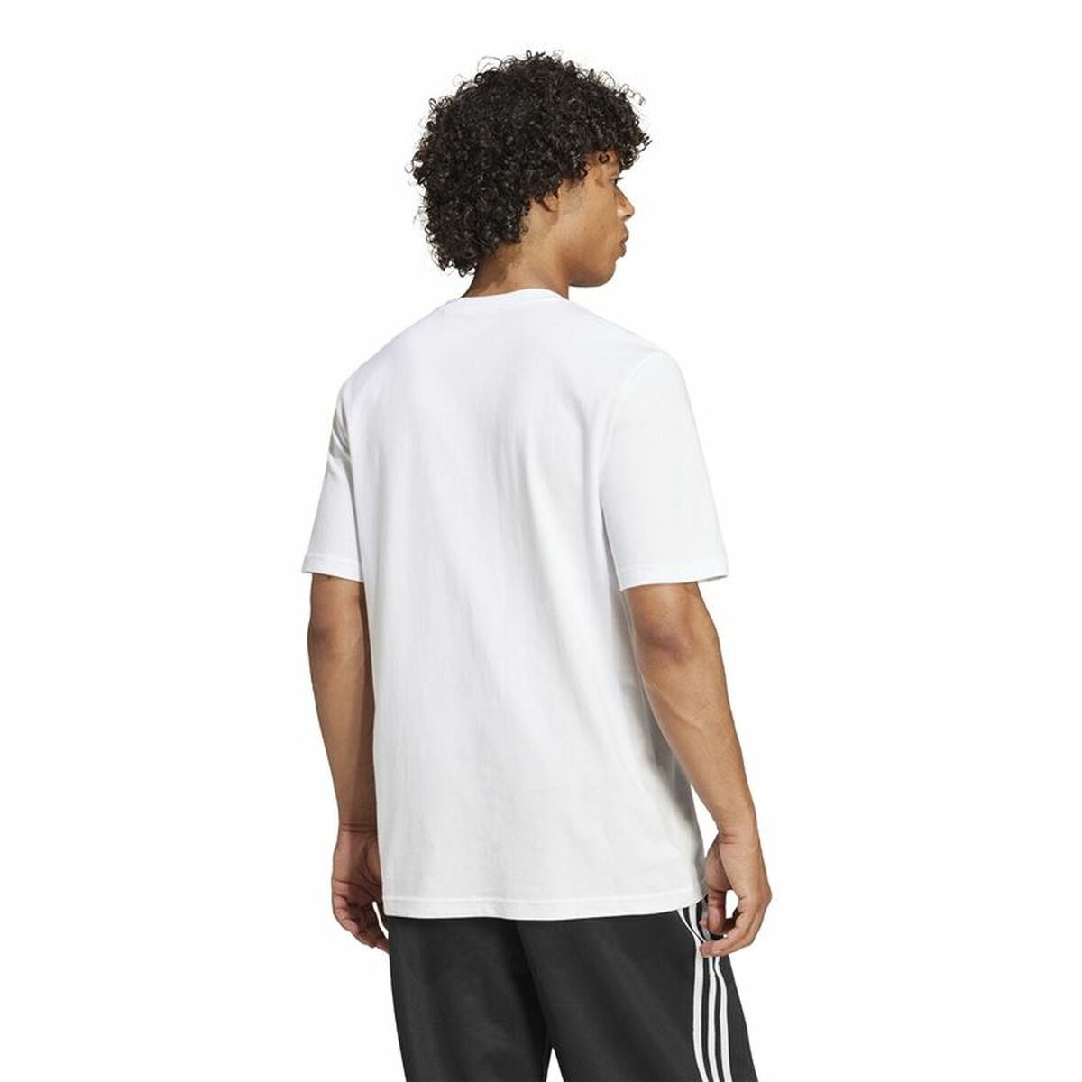 Camiseta de Manga Corta Hombre Adidas España Campeones de Europa Blanco