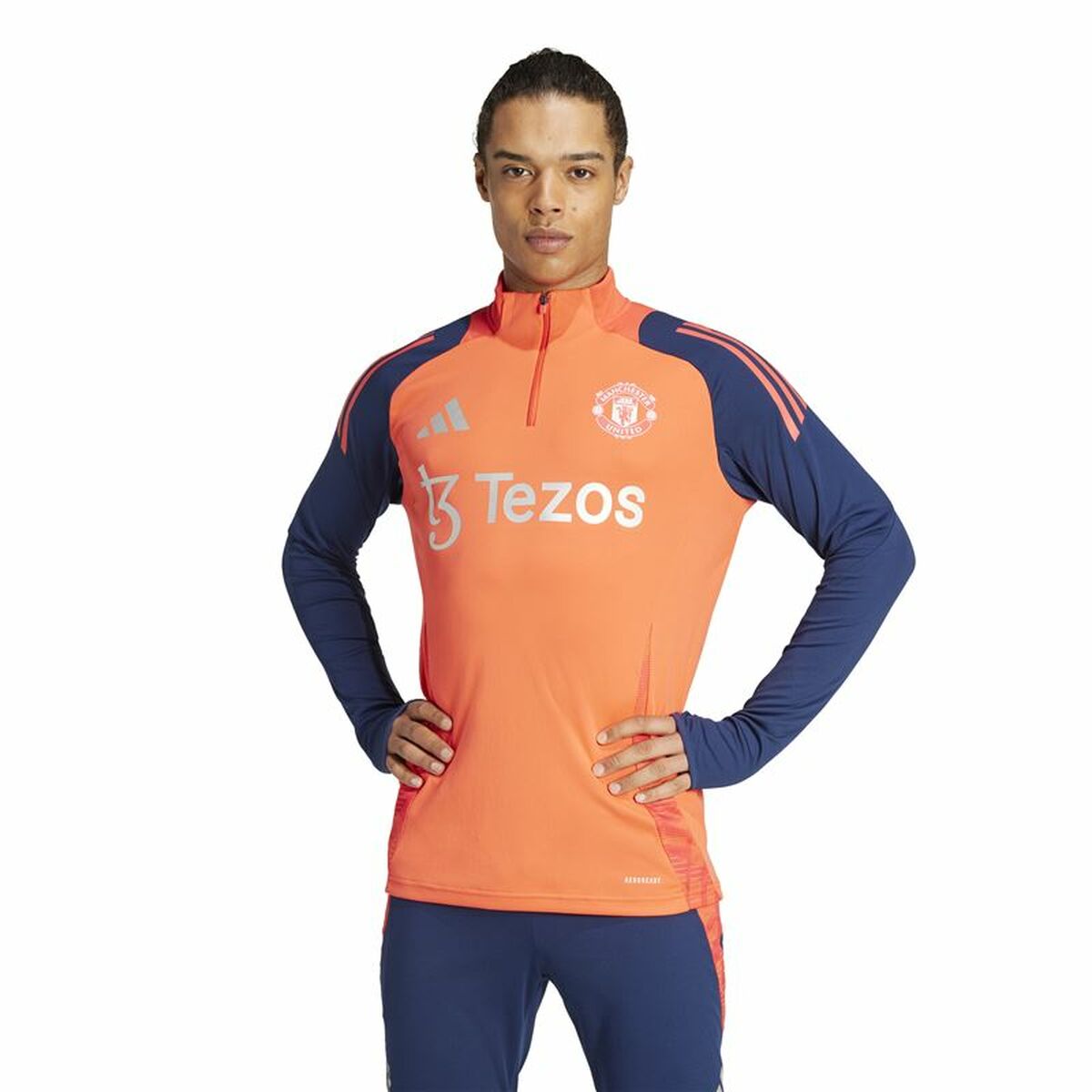 Camiseta de Manga Larga Hombre Adidas Tiro24 Training Naranja
