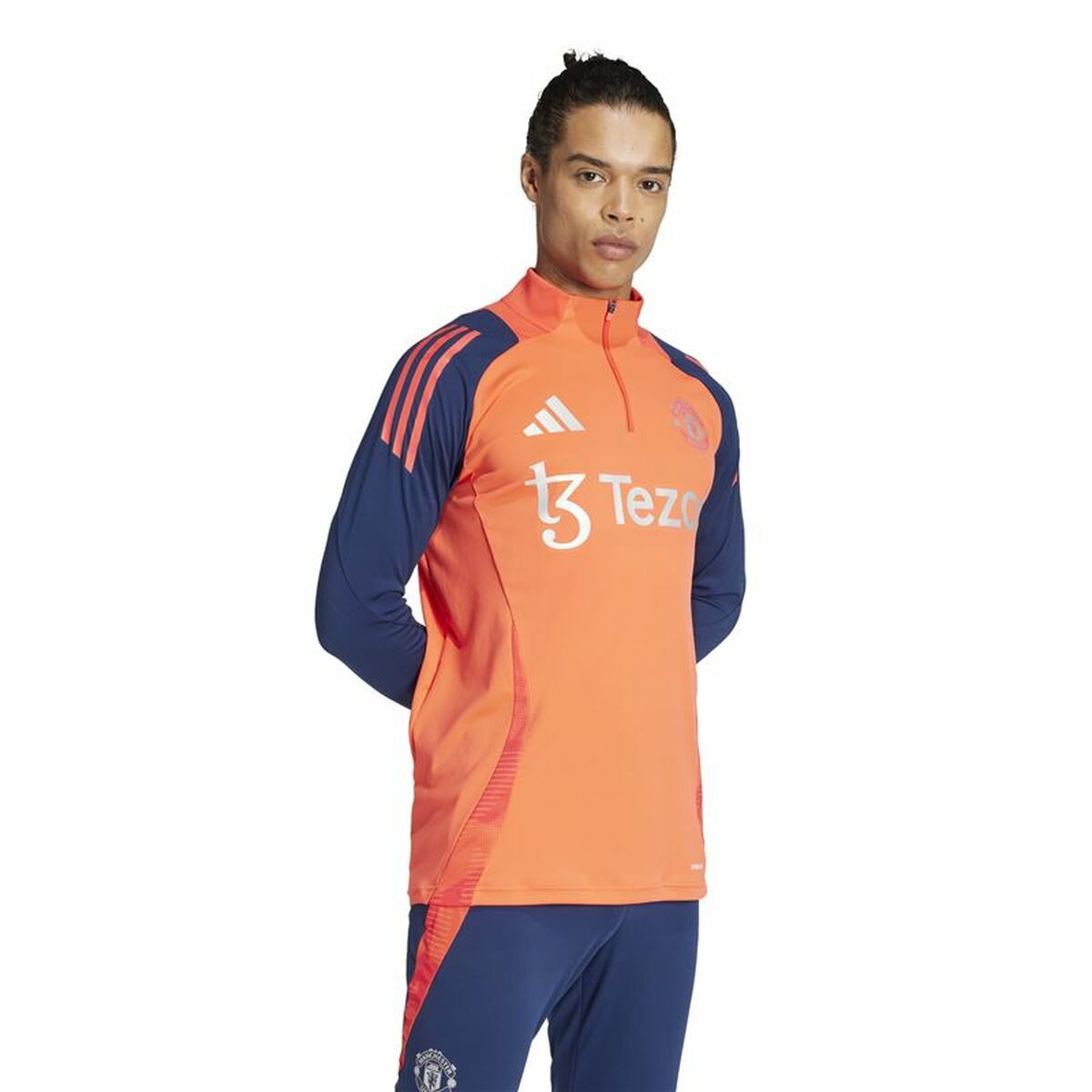 Camiseta de Manga Larga Hombre Adidas Tiro24 Training Naranja