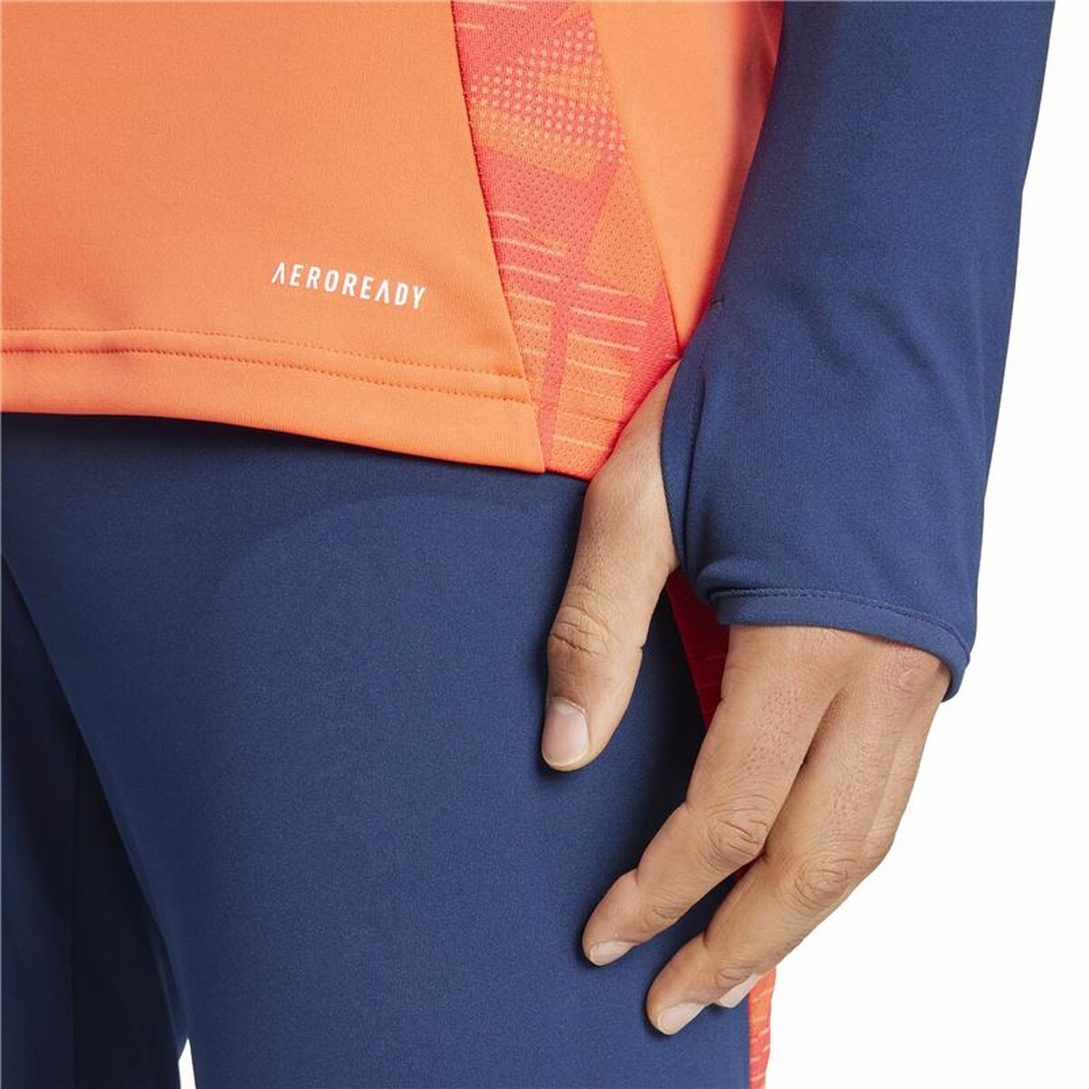 Camiseta de Manga Larga Hombre Adidas Tiro24 Training Naranja