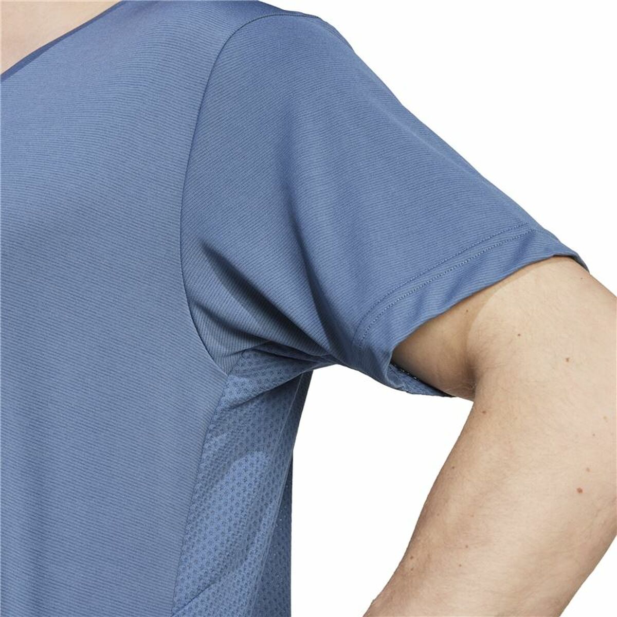 Camiseta de Manga Corta Hombre Adidas Terrex Agravic Azul