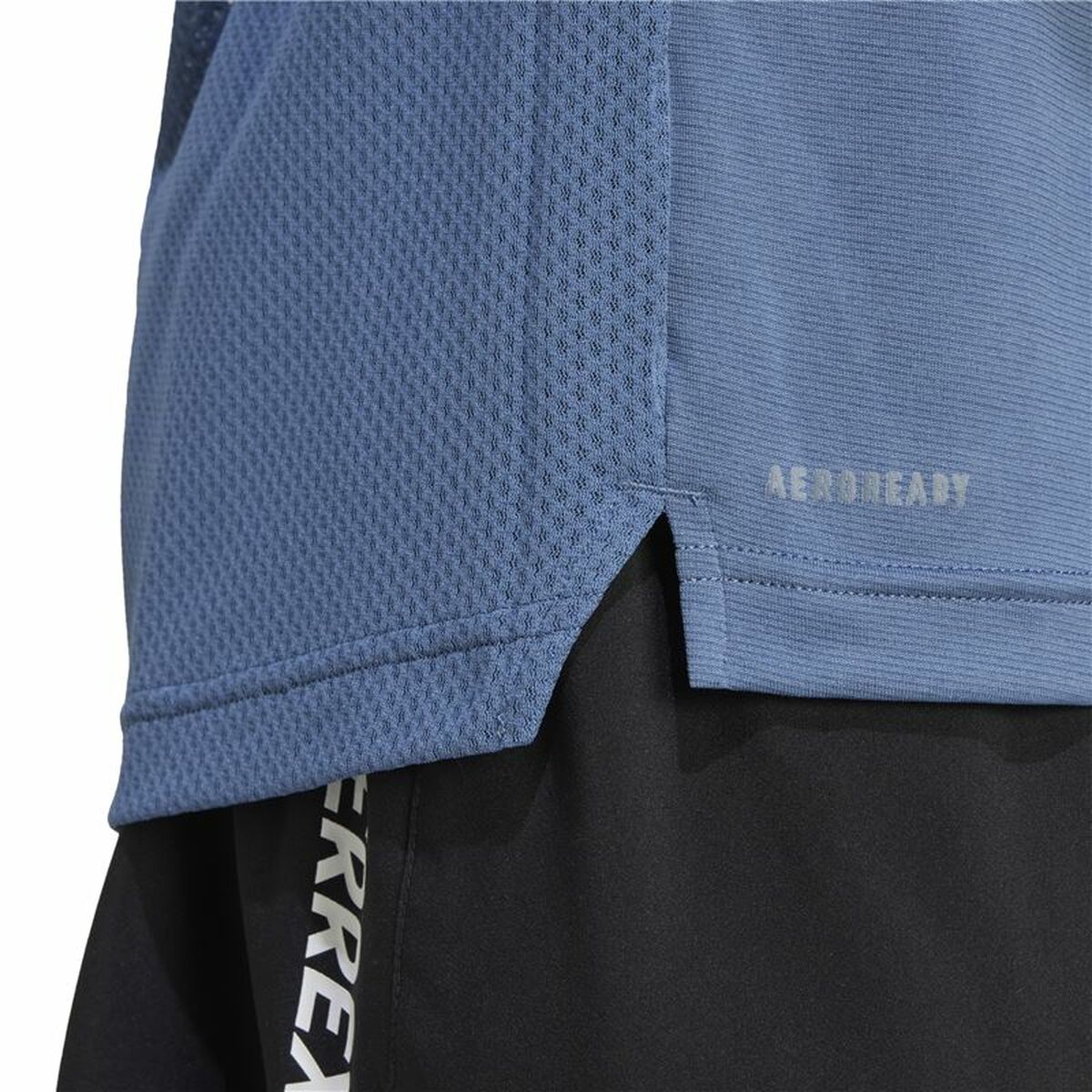 Camiseta de Manga Corta Hombre Adidas Terrex Agravic Azul