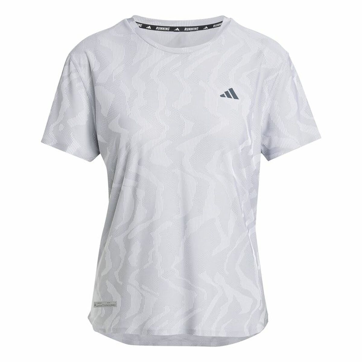 Camiseta de Manga Corta Mujer Adidas Ultimate Engineered Running Blanco