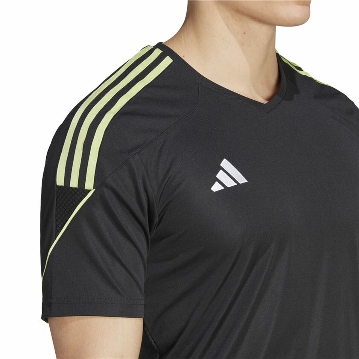 Camiseta de Fútbol Adidas Tiro 23 Jsy Negro
