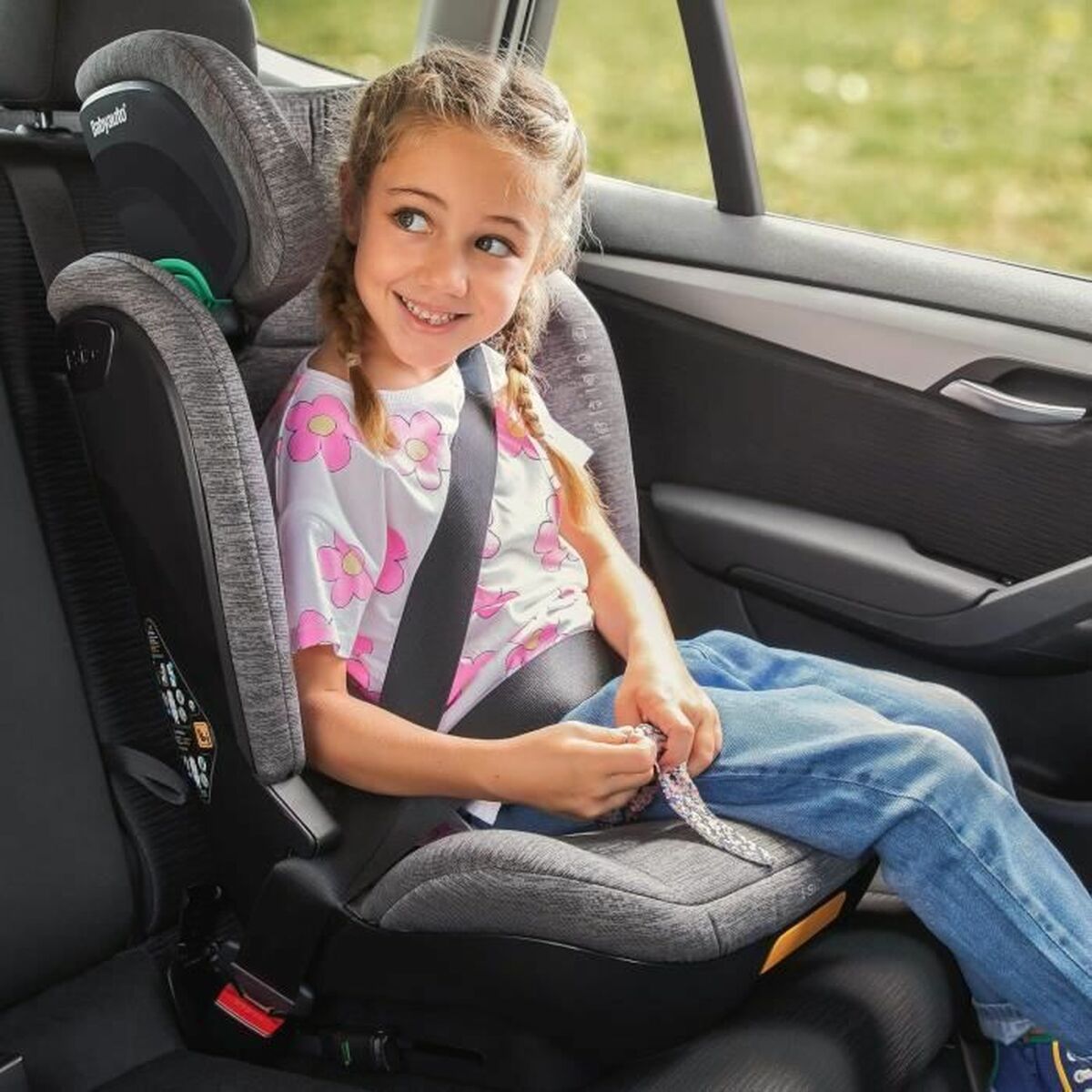Silla para el Coche Babyauto CAPAX GREY DOBBY Gris II (15-25 kg) Infantil ECE R129
