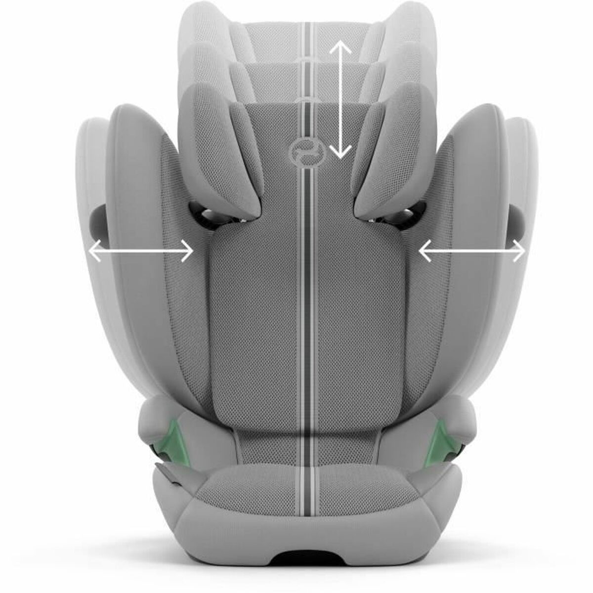 Silla para el Coche Cybex Solution G2 i-Fix Plus Gris II (15-25 kg) Infantil ECE R129/04