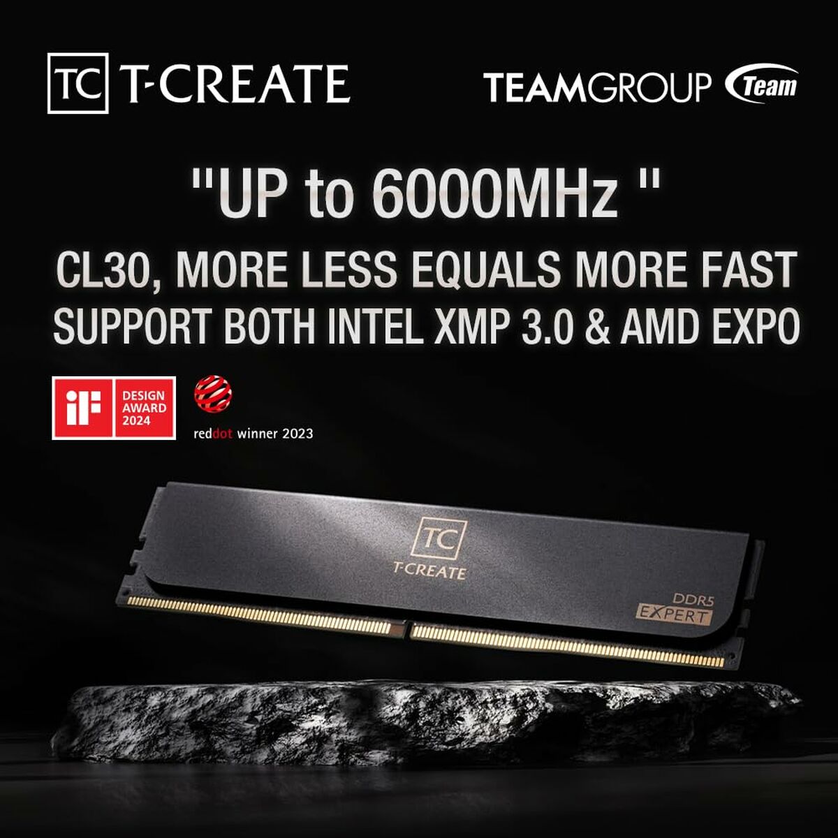 Memoria RAM Team Group CTCWD532G6000HC30DC01 32 GB DDR5 SDRAM DDR5 6000 MHz