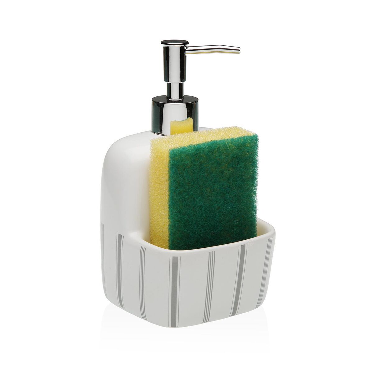 Dispensador de Jabón Versa Cerámica 9,4 x 17,8 x 10,5 cm