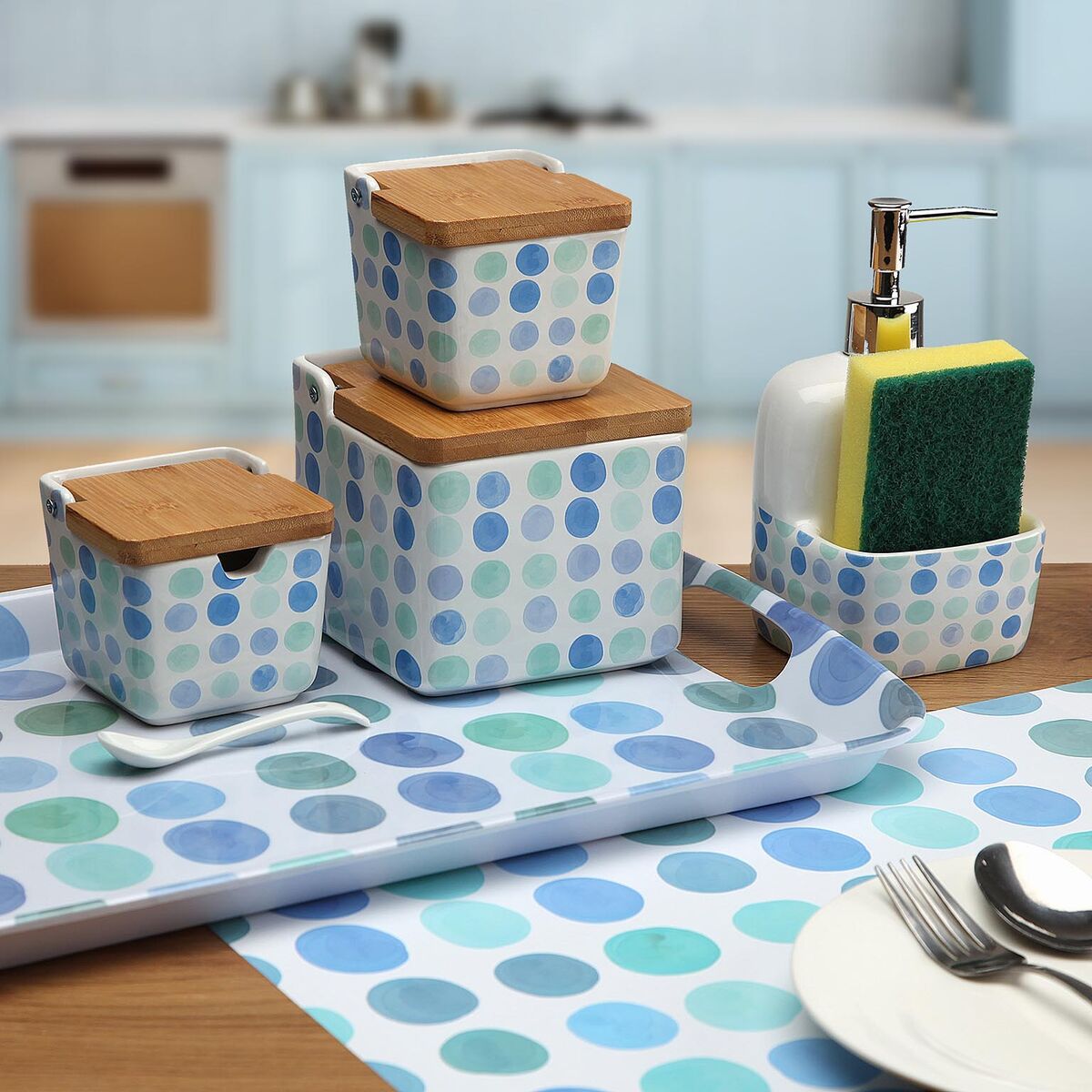 Dispensador de Jabón Versa Cerámica 9,4 x 17,8 x 10,5 cm