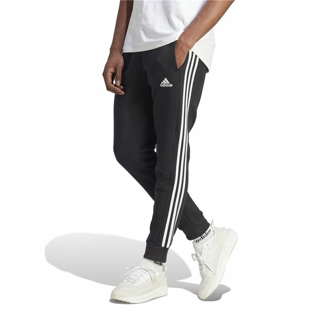 Pantalón Largo Deportivo Adidas Negro Hombre