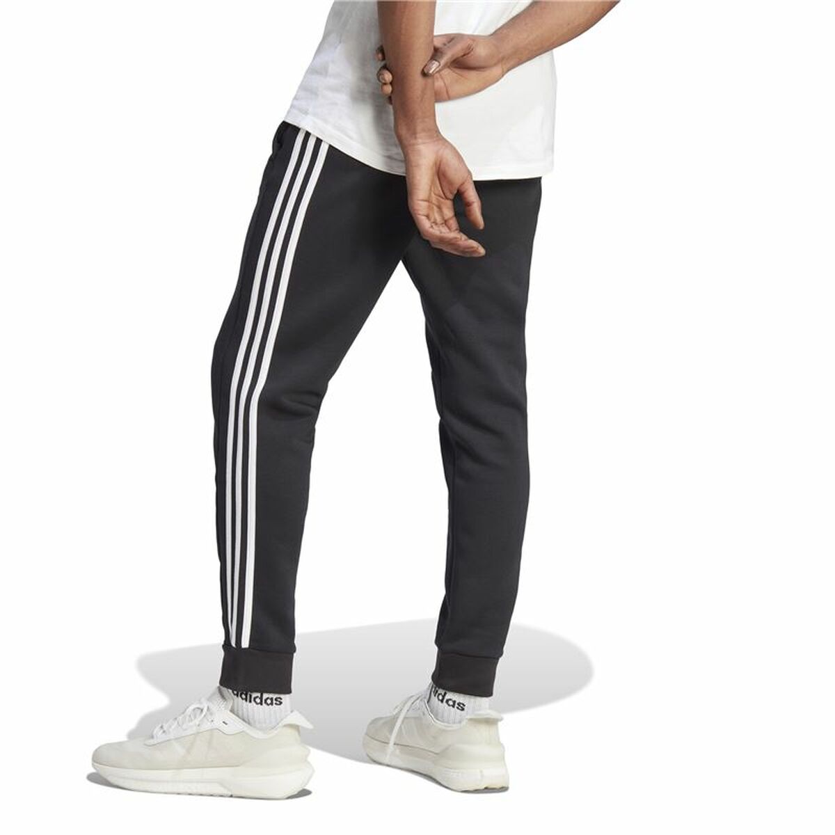 Pantalón Largo Deportivo Adidas Negro Hombre