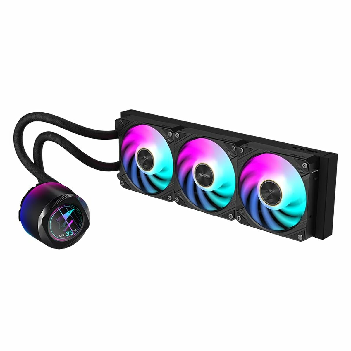 Kit de Refrigeración Líquida Gigabyte GP-AORUS WATERFORCE X II 360 Ø 12 cm