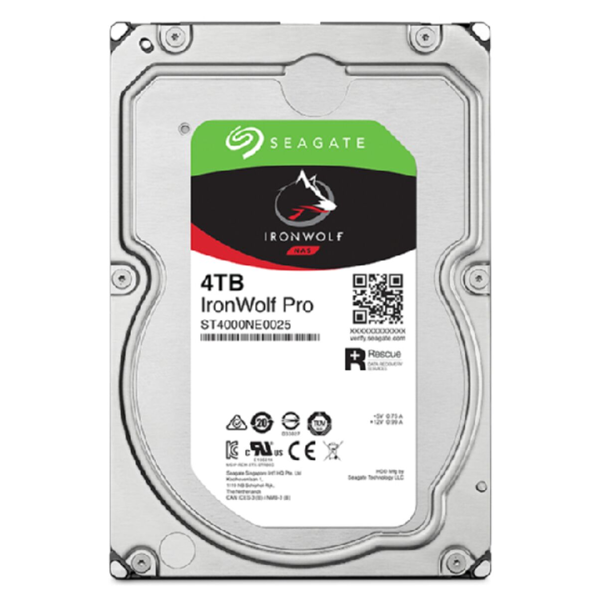 Disco Duro Seagate ST4000NT001 3,5" 4 TB HDD