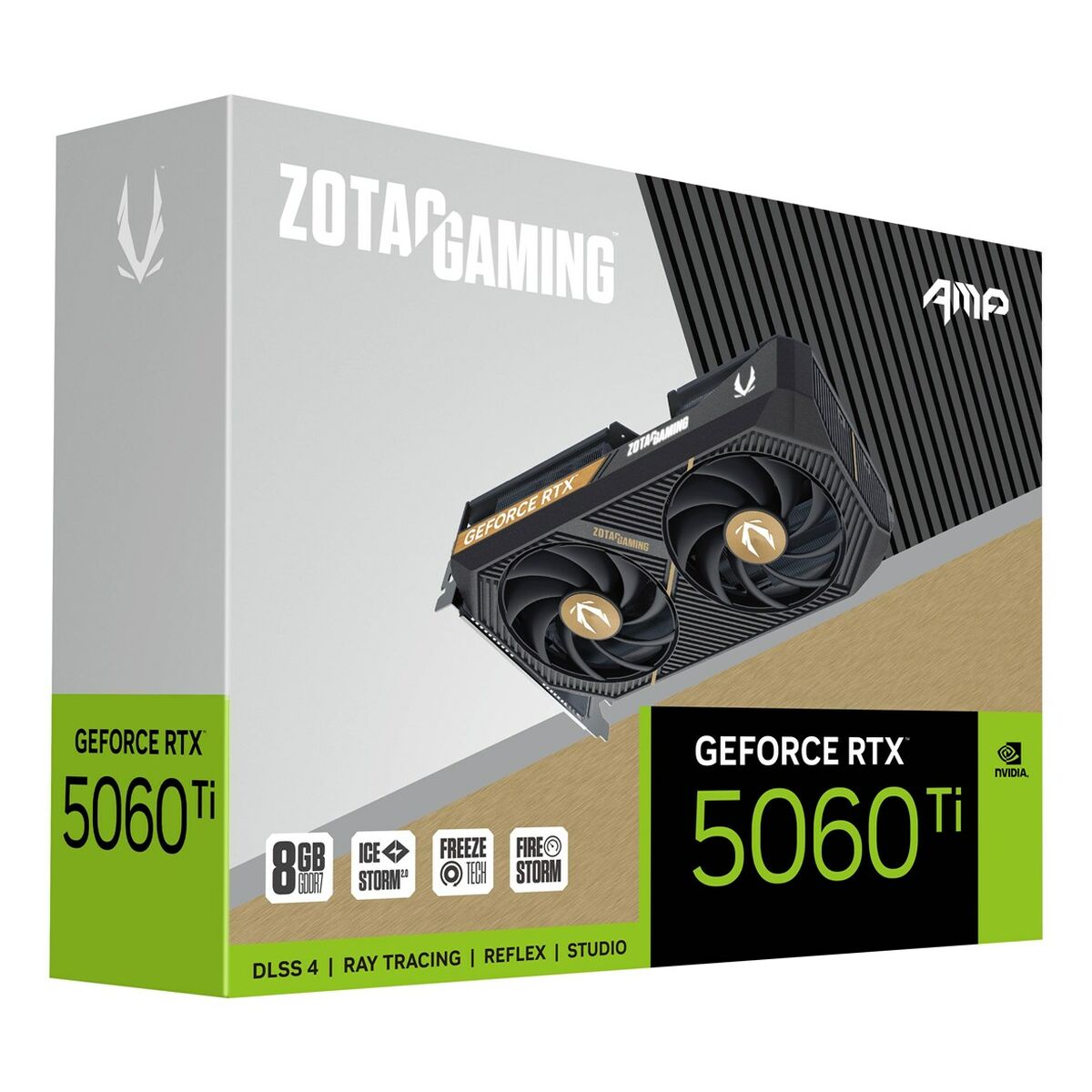 Tarjeta Gráfica Zotac ZT-B50610F-10M geforce rtx 5060 ti 8 GB