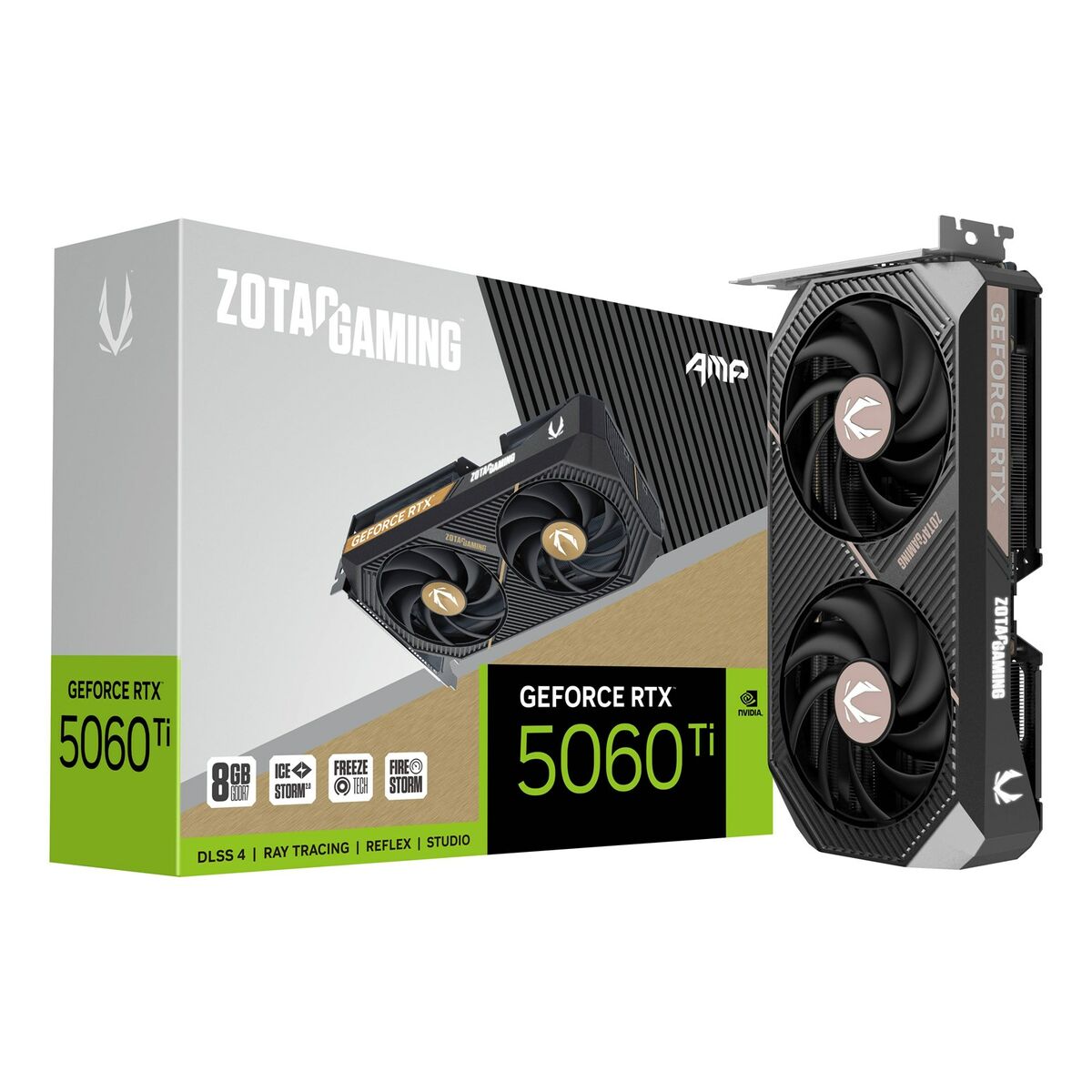 Tarjeta Gráfica Zotac ZT-B50610F-10M geforce rtx 5060 ti 8 GB
