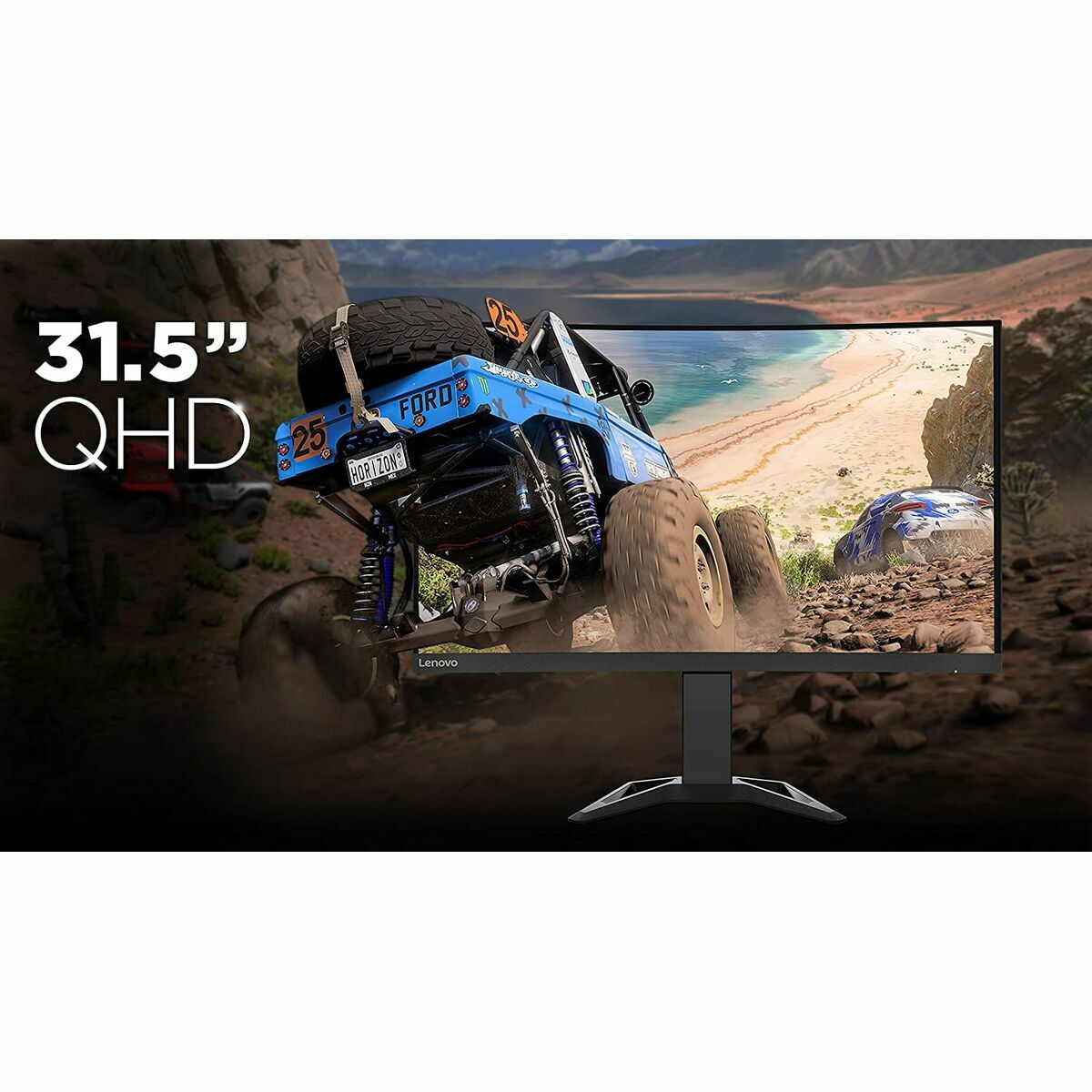 Monitor Gaming Lenovo 32" Quad HD LED Qwerty Español