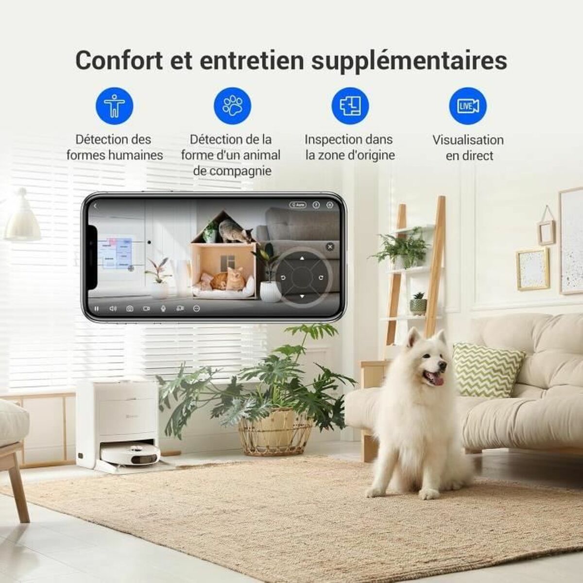 Robot Aspirador Inteligente Ezviz