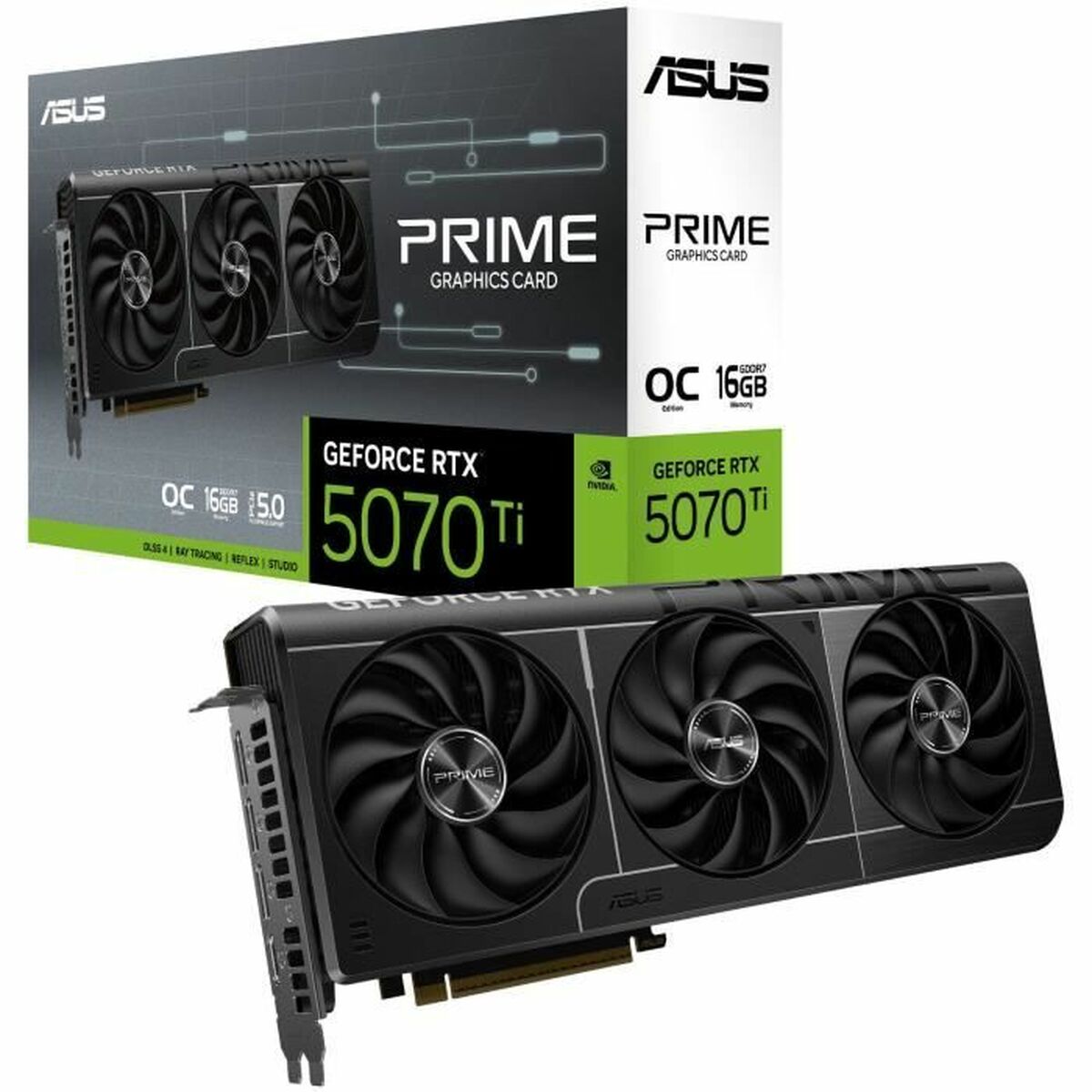 Tarjeta Gráfica Asus nvidia geforce rtx 5070 ti 16 GB GDDR6 GDDR6X