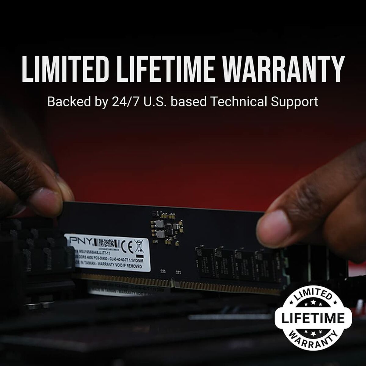 Memoria RAM PNY 16 GB DDR5 SDRAM DDR5 4800 MHz CL40