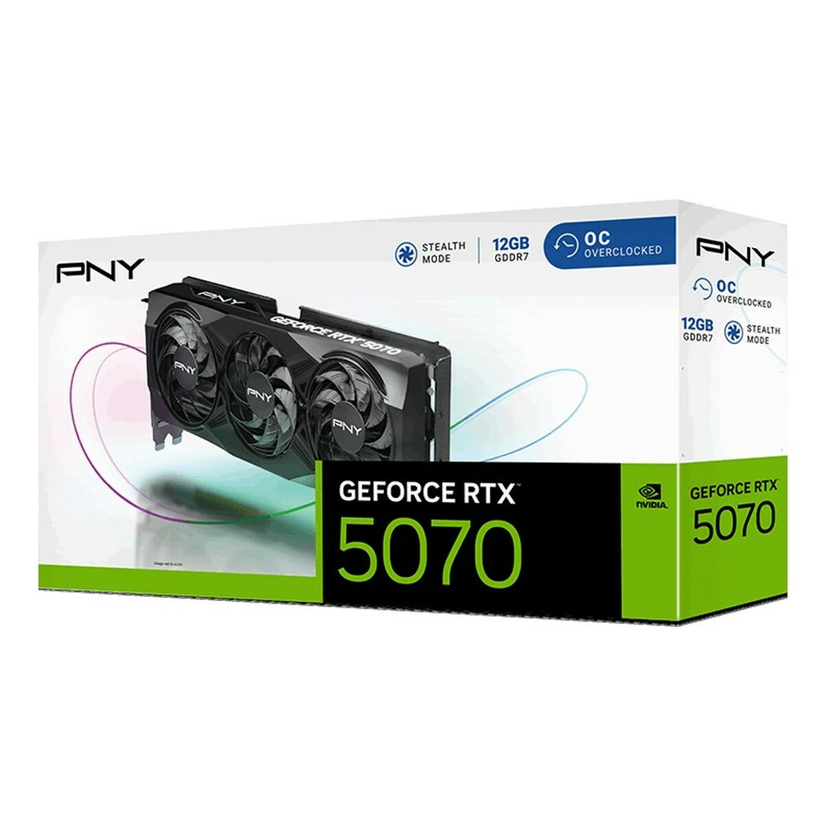 Tarjeta Gráfica PNY nvidia geforce rtx 5070 12 GB GDDR6X