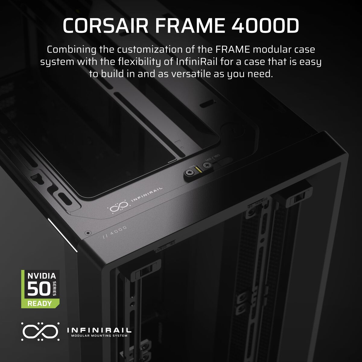 Caja Semitorre ATX Corsair Negro