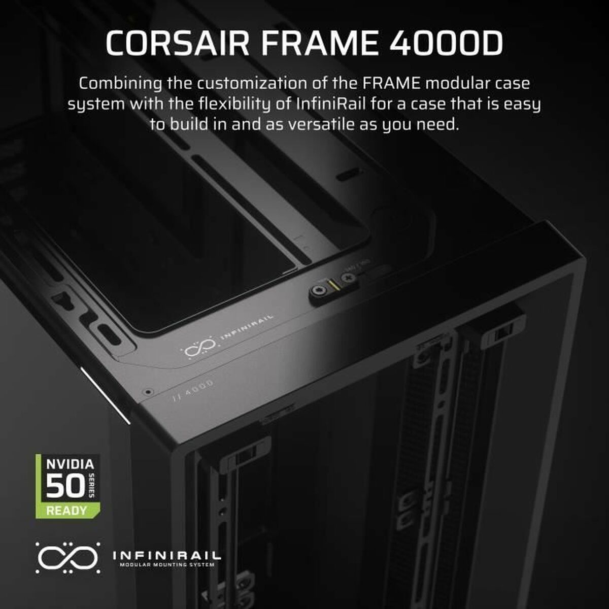Caja Semitorre ATX Corsair Negro