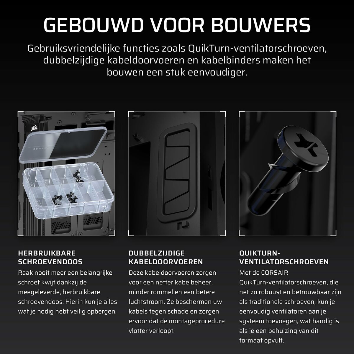 Caja Semitorre ATX Corsair Negro