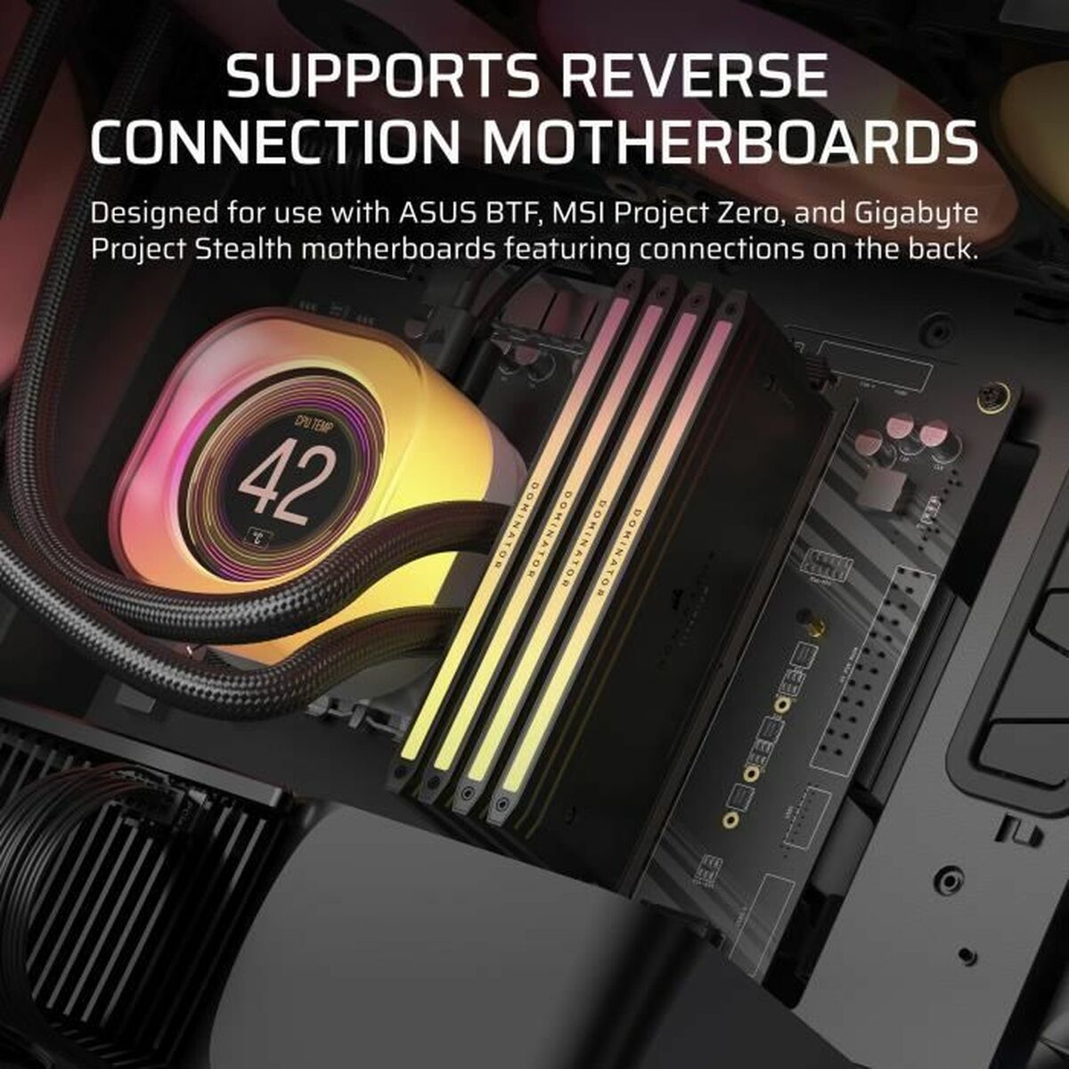 Caja Semitorre ATX Corsair Negro