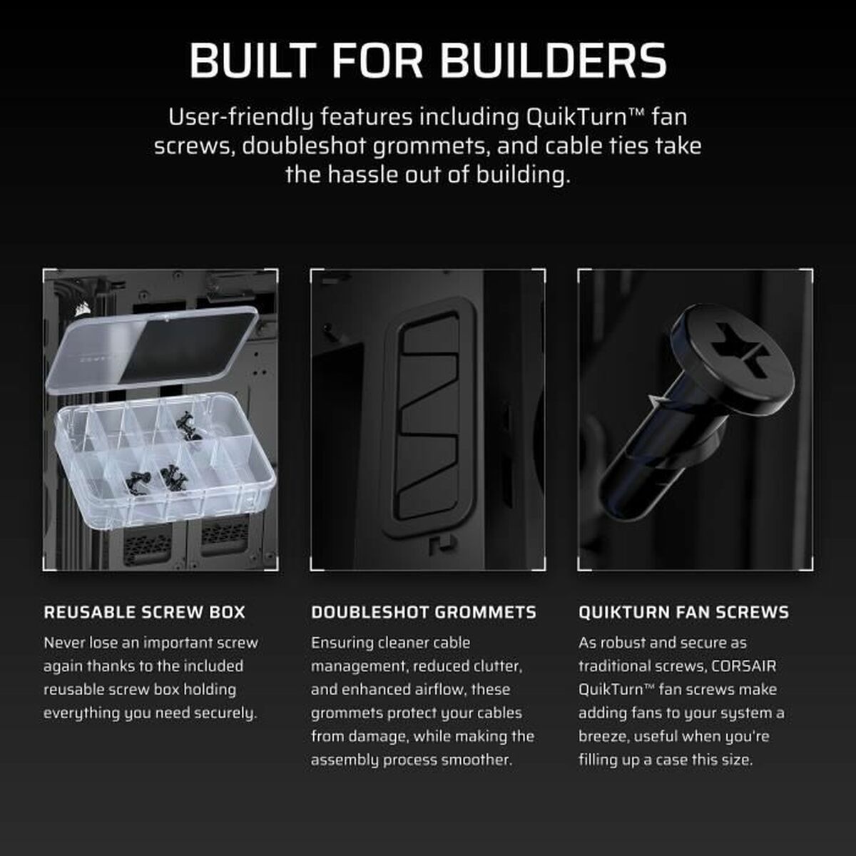 Caja Semitorre ATX Corsair Negro