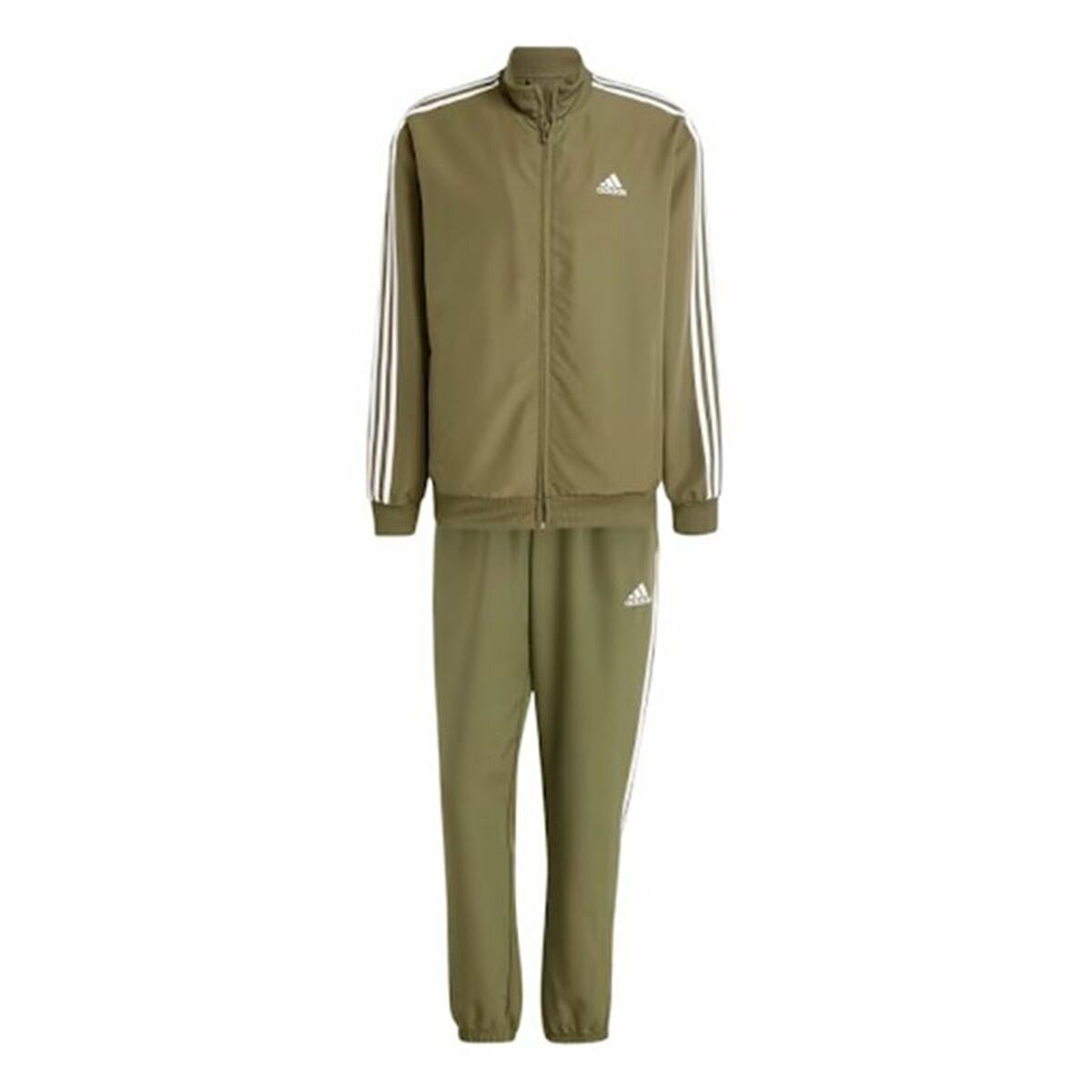 Chándal Adidas Basic 3S Woven Verde Hombre