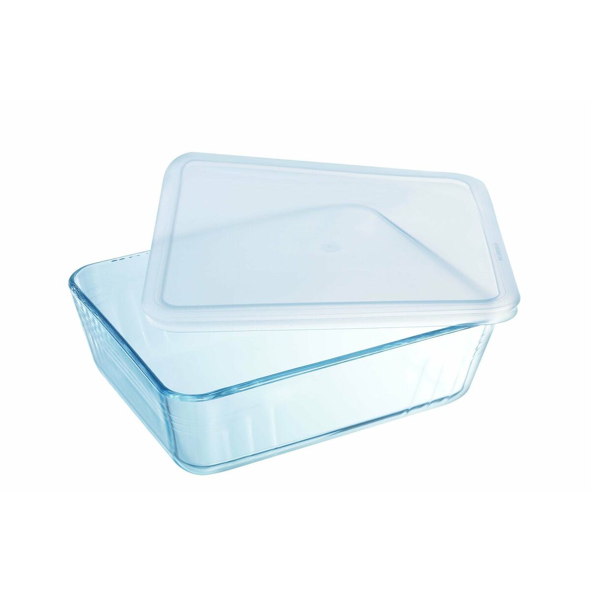 Recipiente Conservador de Alimentos Pyrex Blanco Transparente Rectangular 1,5 L