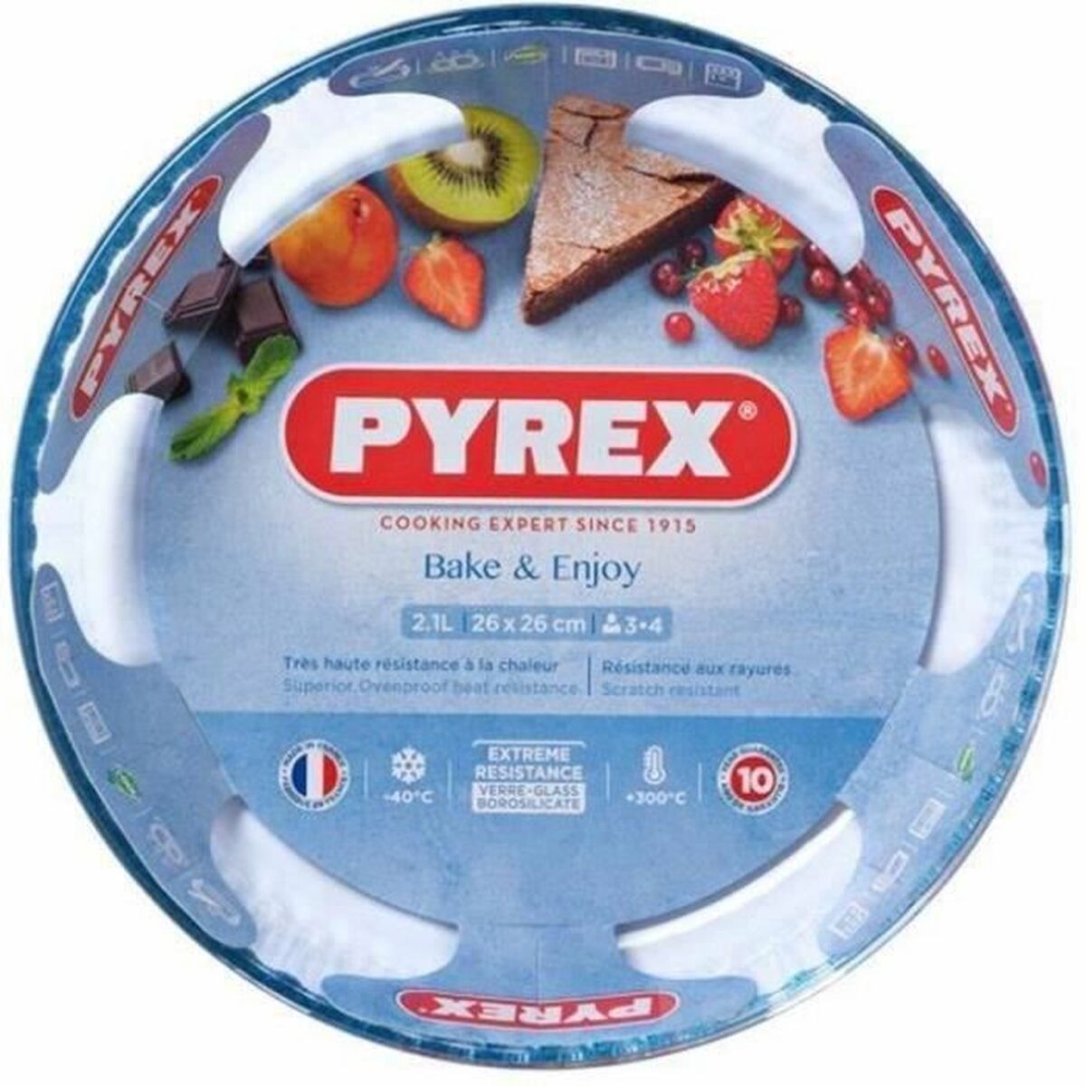Molde para Repostería Pyrex Transparente
