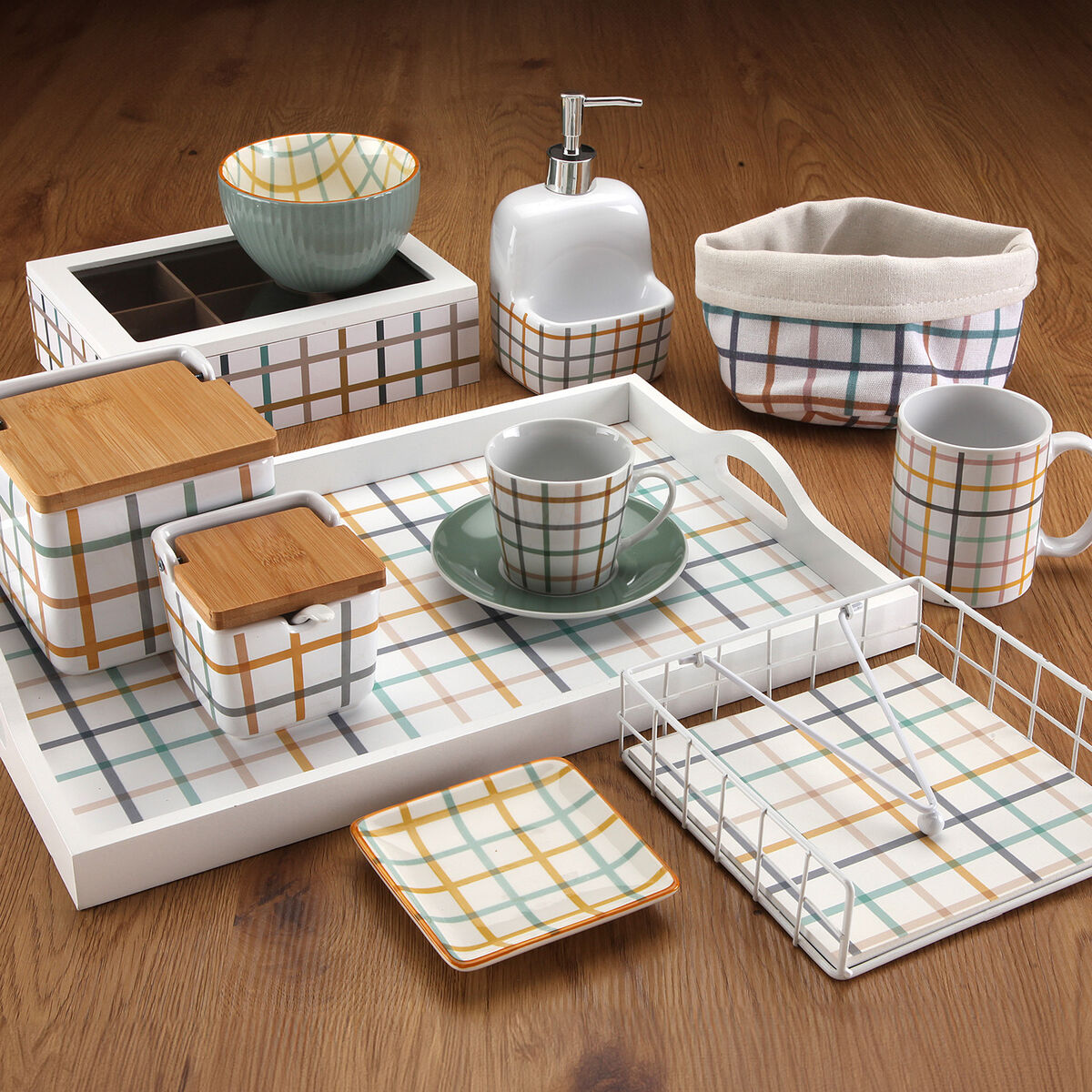 Juego de Cajas Decorativas Versa Peter Cartón (15 Piezas)