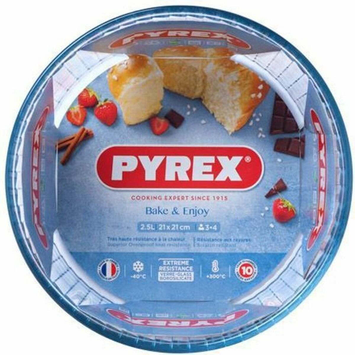 Molde para Repostería Pyrex Transparente