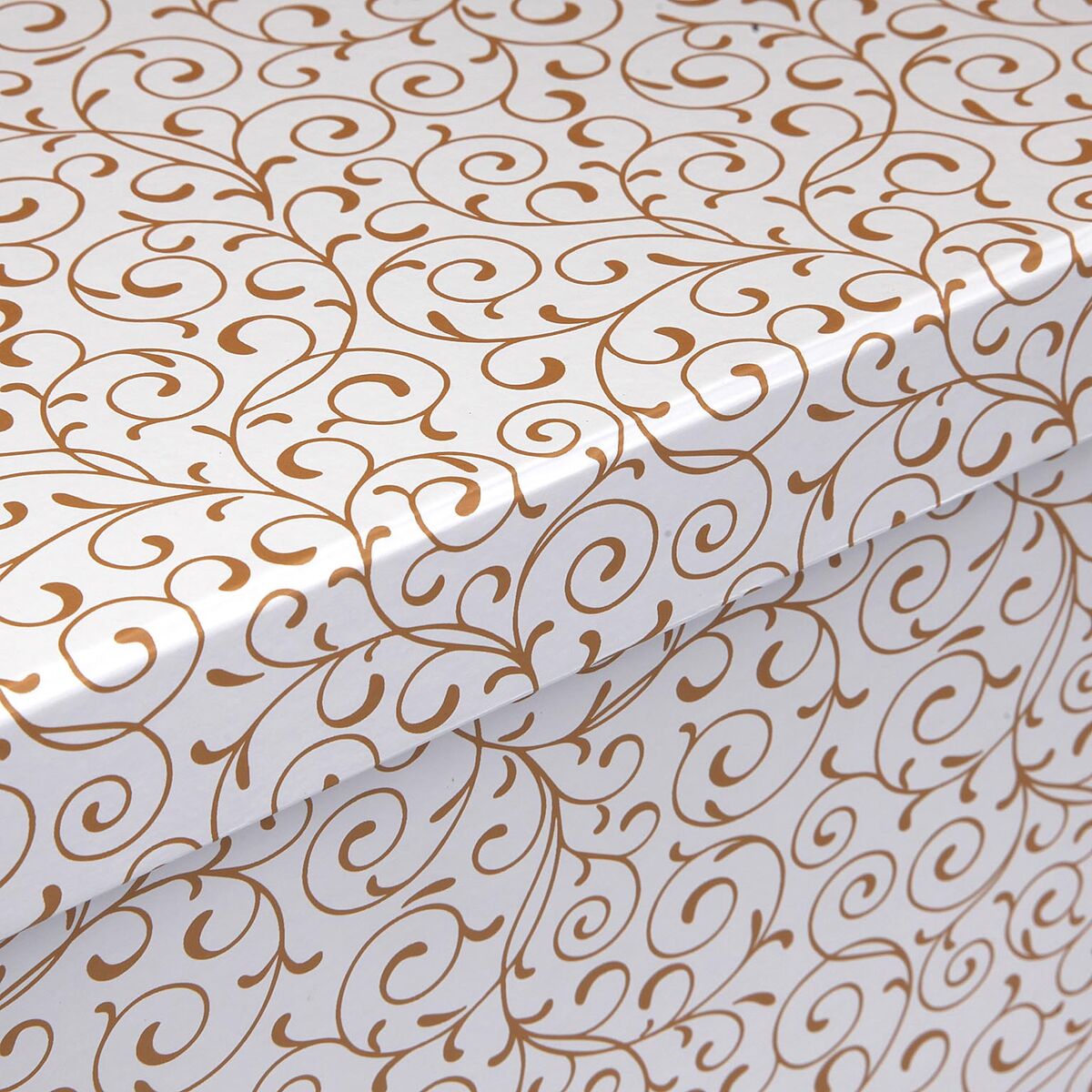 Juego de Cajas Decorativas Versa Serpentine Cartón (15 Piezas)