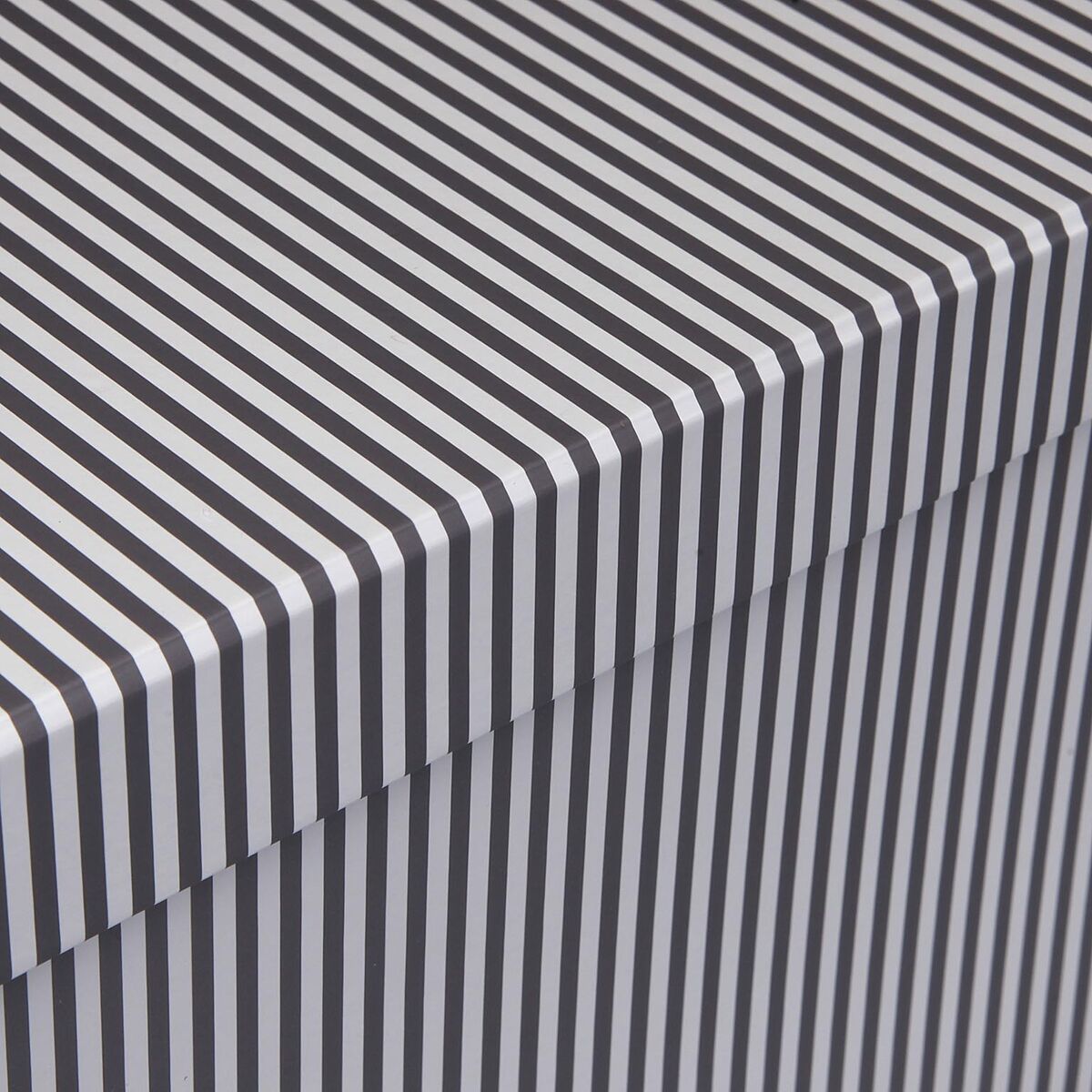 Juego de Cajas Decorativas Versa Gris Cartón (15 Piezas)