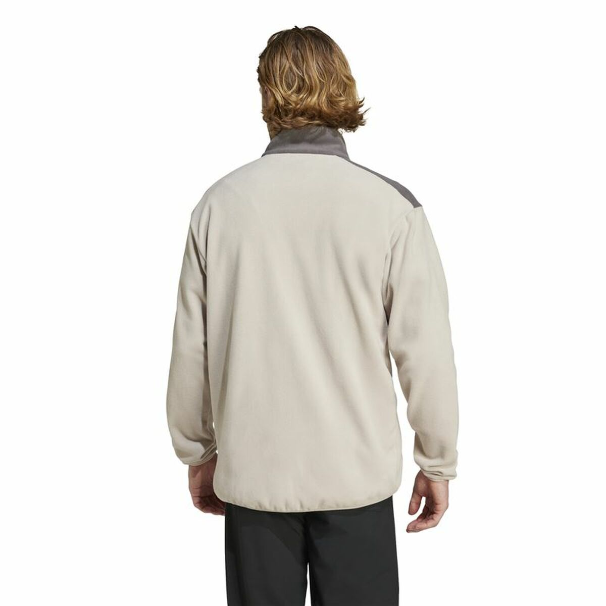 Forro Polar Adidas Terrex Multi Full Zip Fleece Beige Hombre