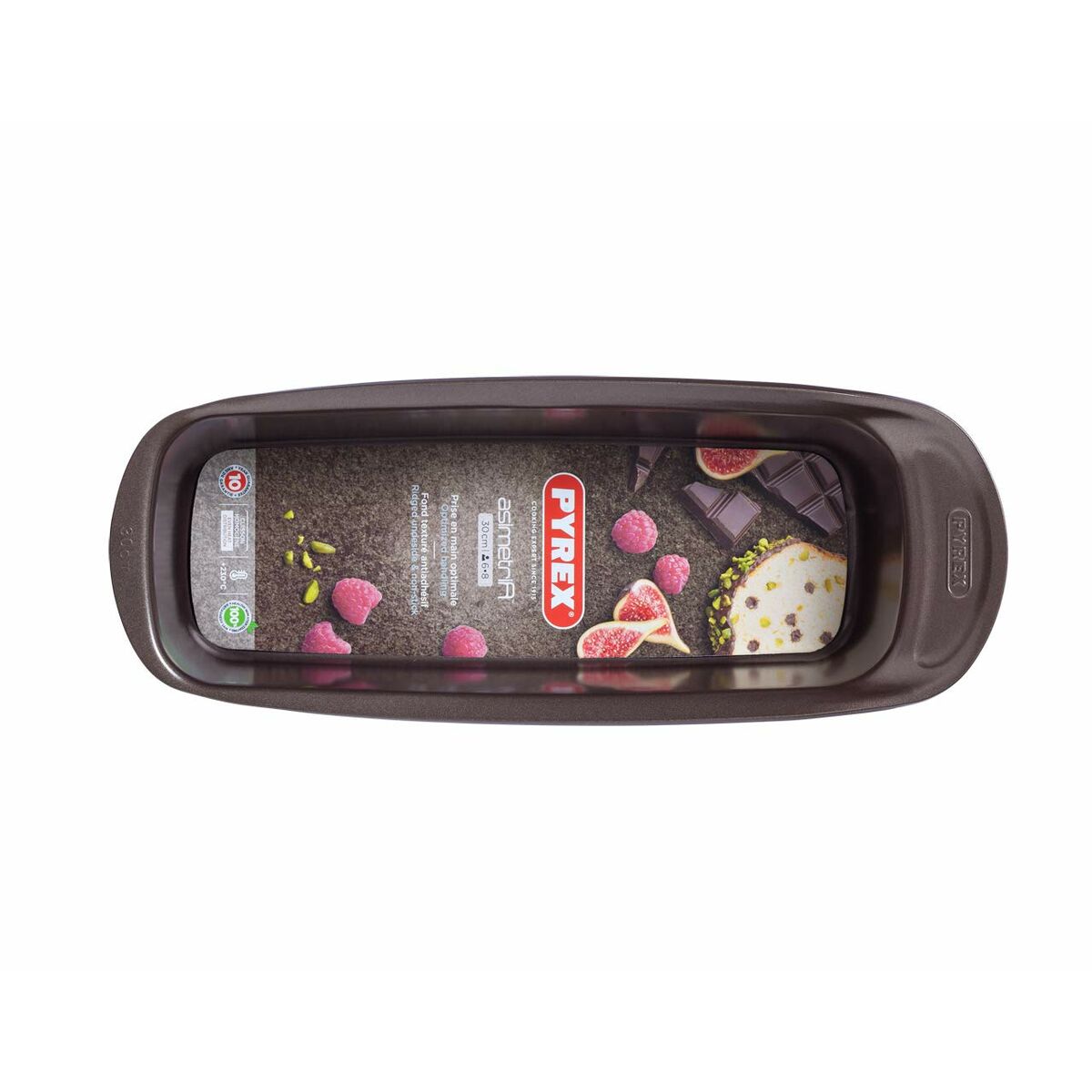 Molde para Repostería Pyrex Negro Metal