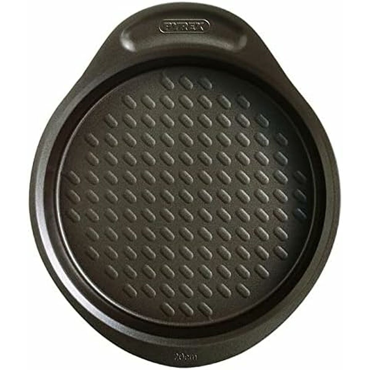 Molde para Tartas Pyrex Marrón Negro Metal