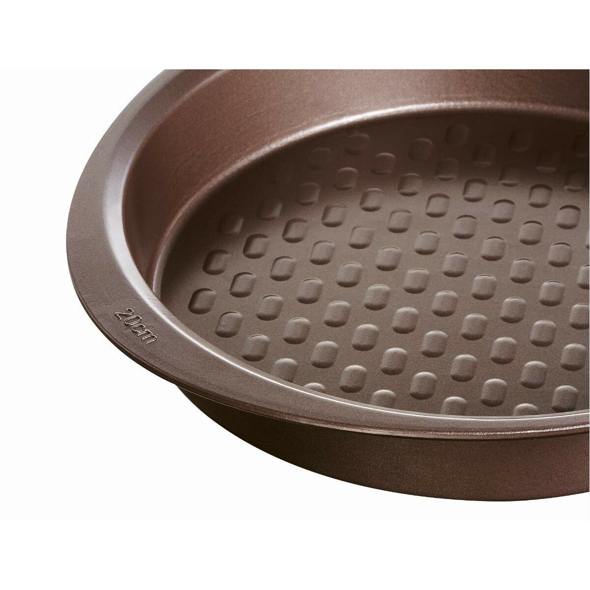 Molde para Tartas Pyrex Marrón Negro Metal