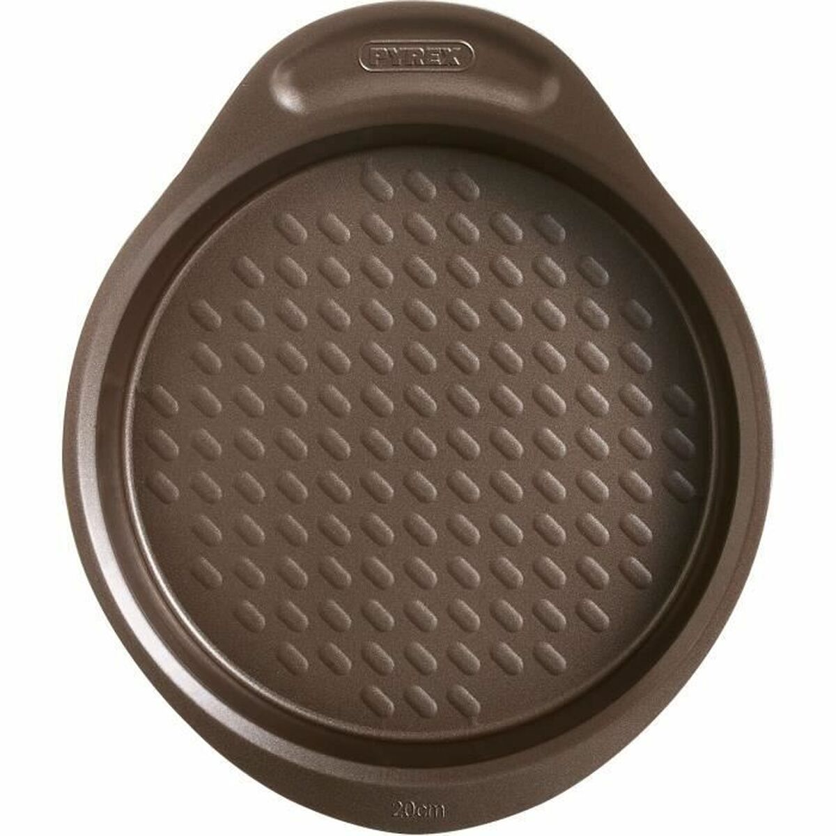 Molde para Tartas Pyrex Marrón Negro Metal