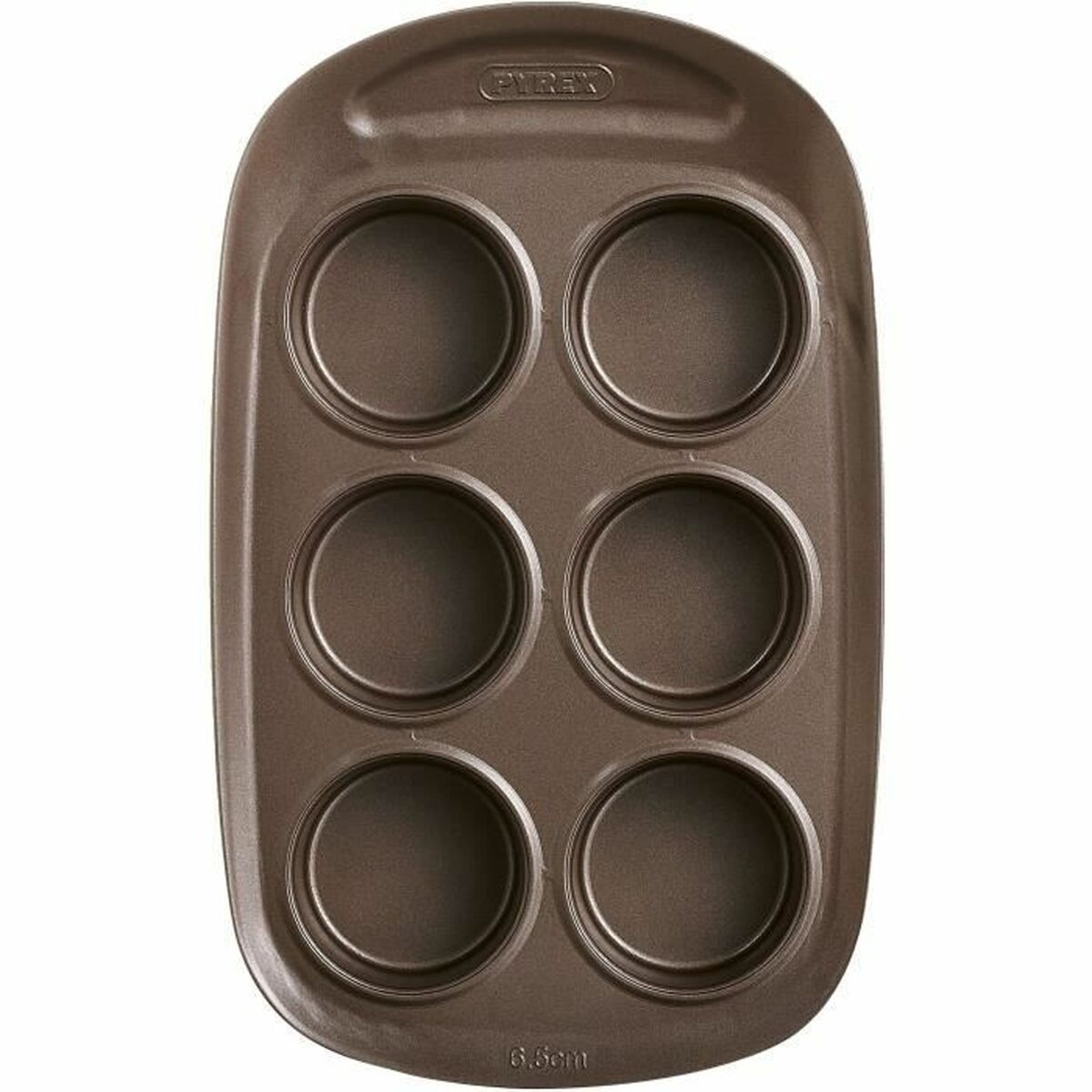 Moldes para Magdalenas Pyrex Marrón