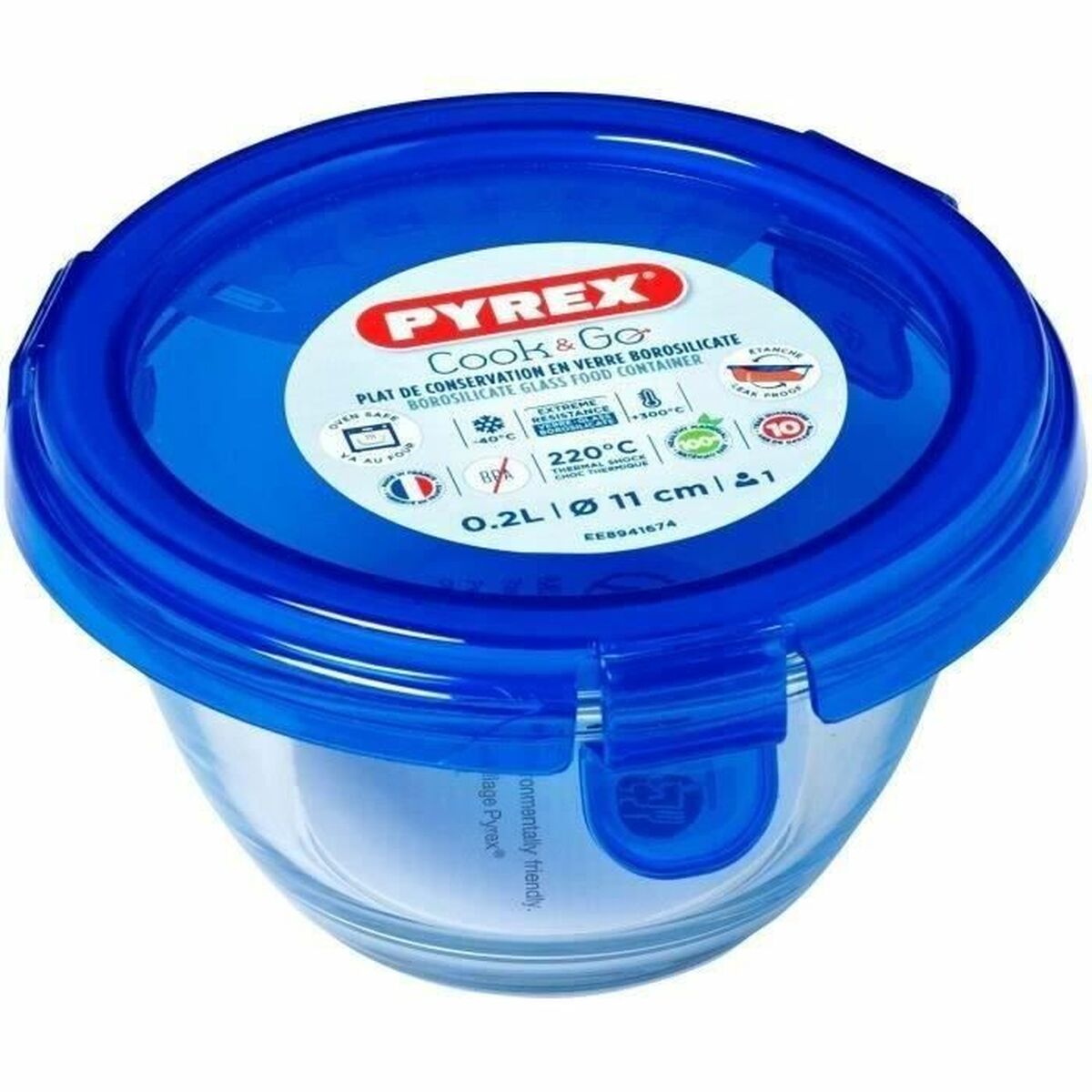 Recipiente Conservador de Alimentos Pyrex