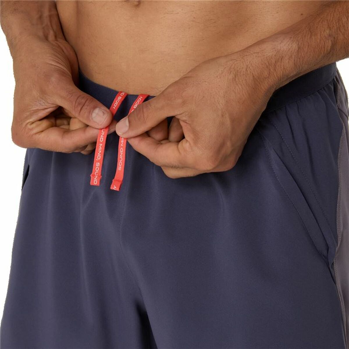 Pantalón Corto Deportivo Asics Road 5In Short Azul