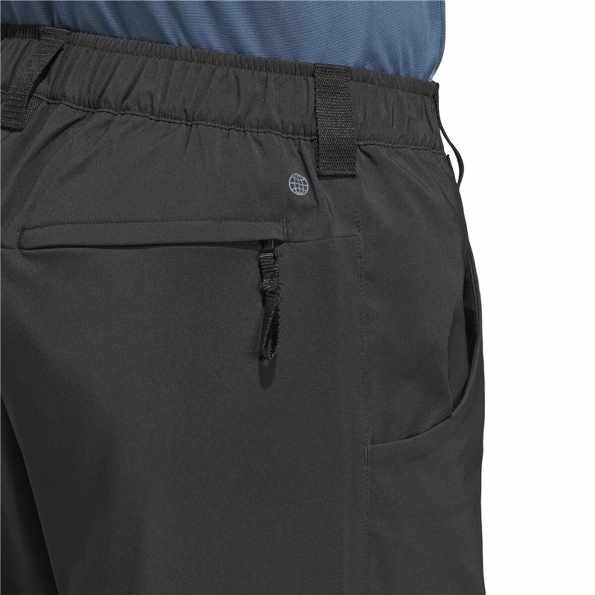 Pantalón Largo Deportivo Adidas Mtovent Negro