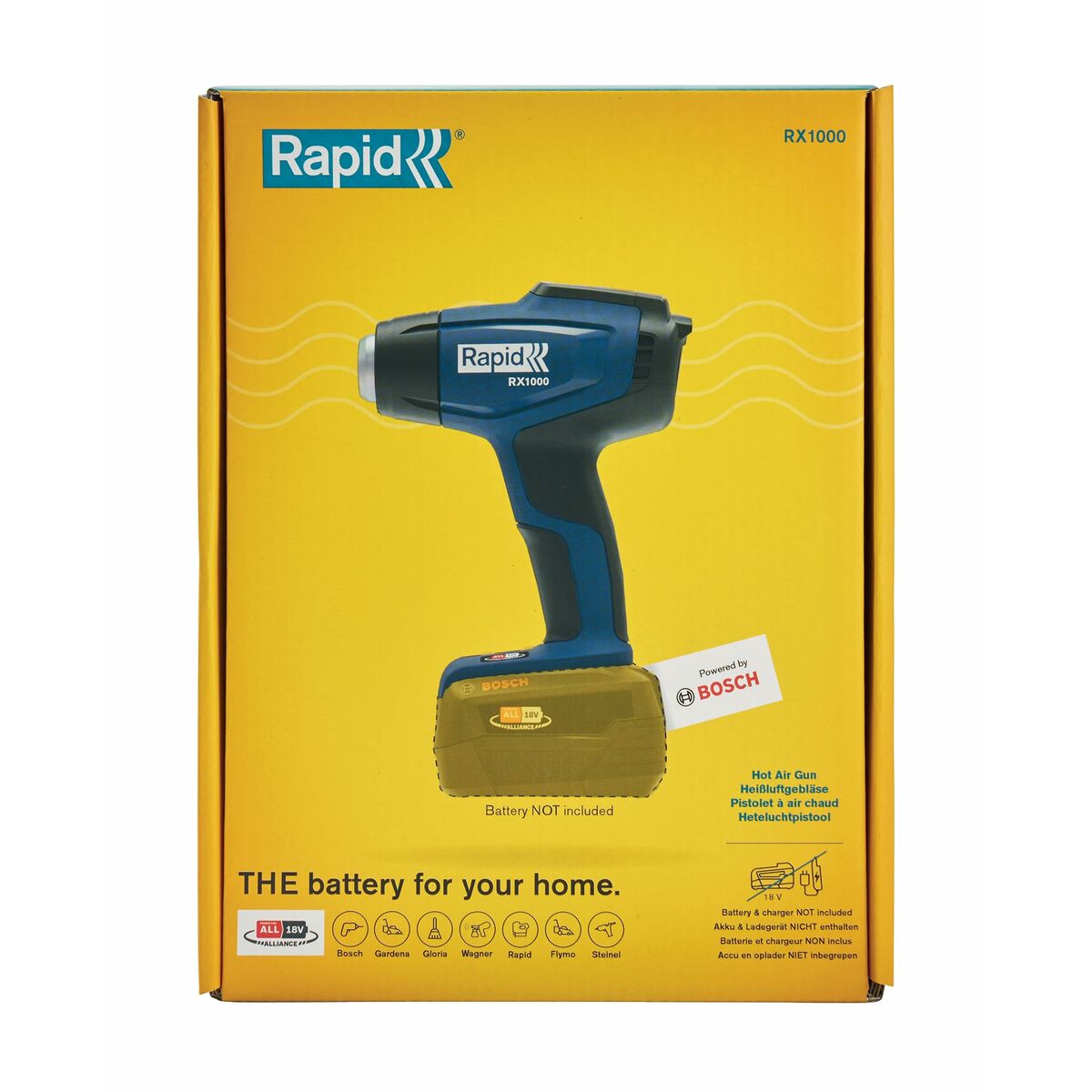 Pistola de aire caliente Rapid