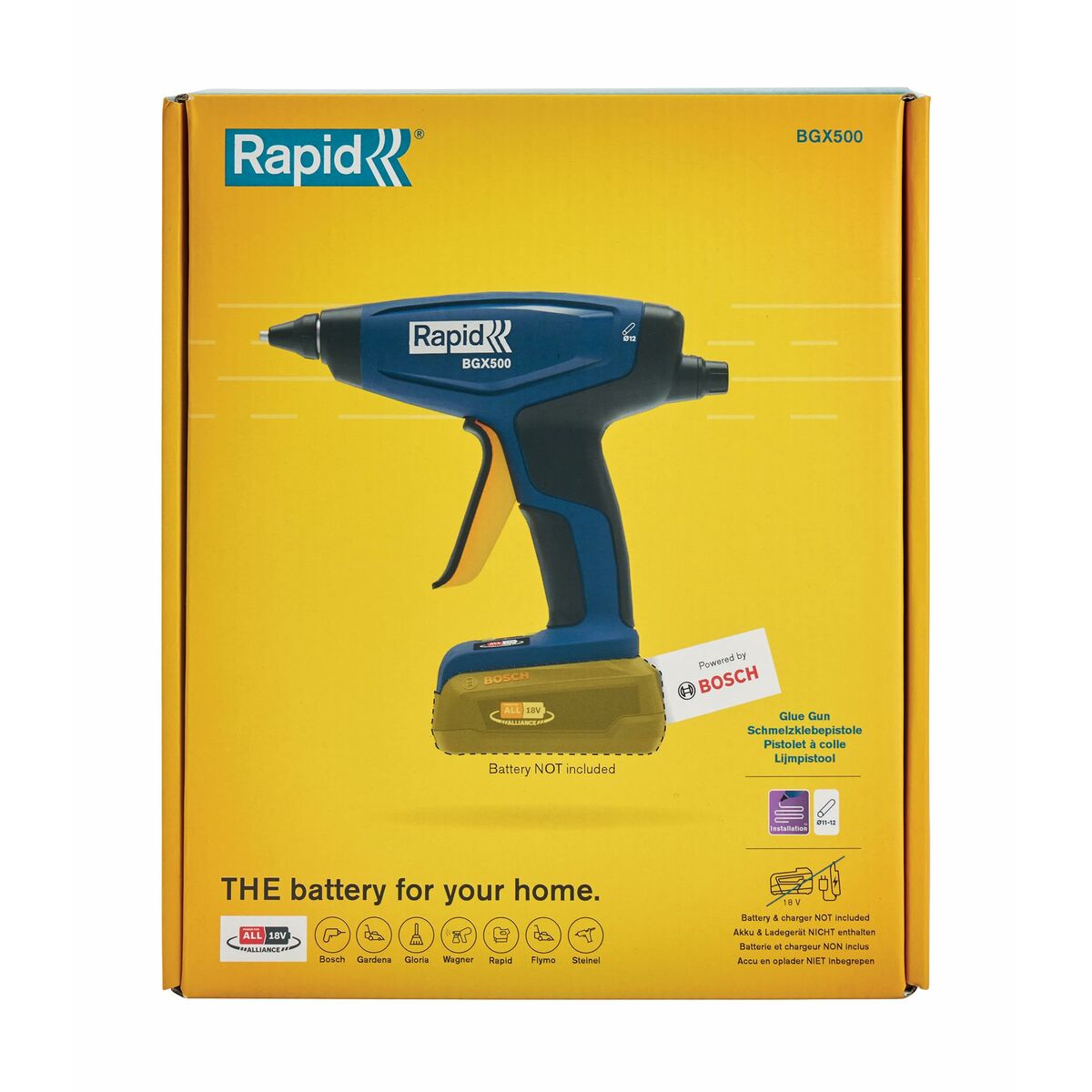 Pistola de Pintura Eléctrica Rapid Azul 18 W