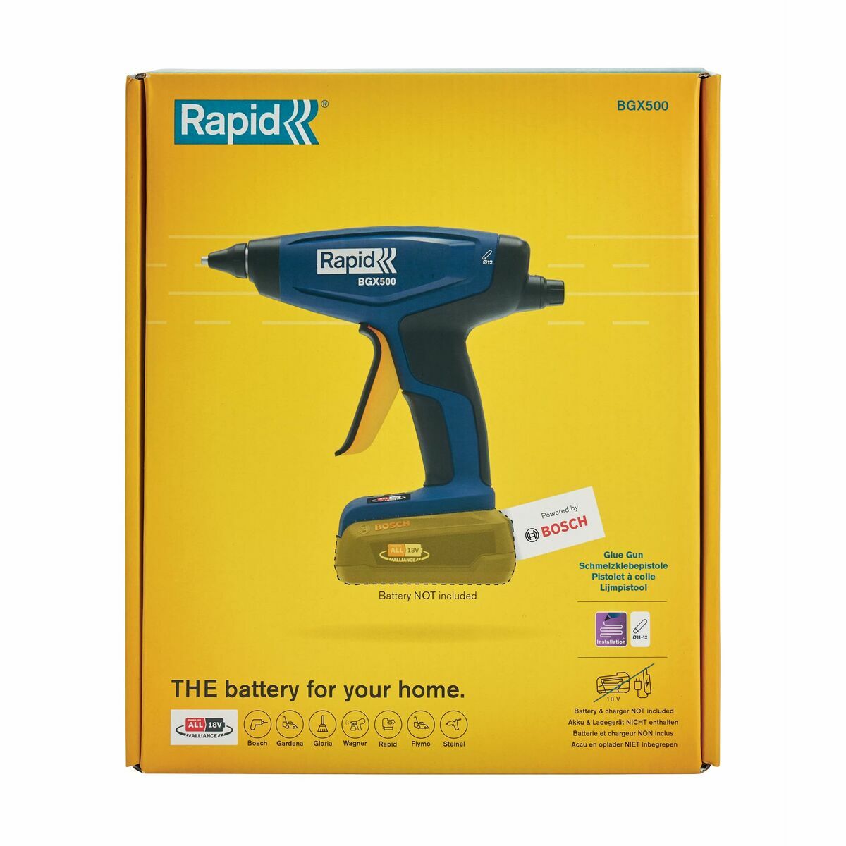 Pistola de Pintura Eléctrica Rapid Azul 18 W